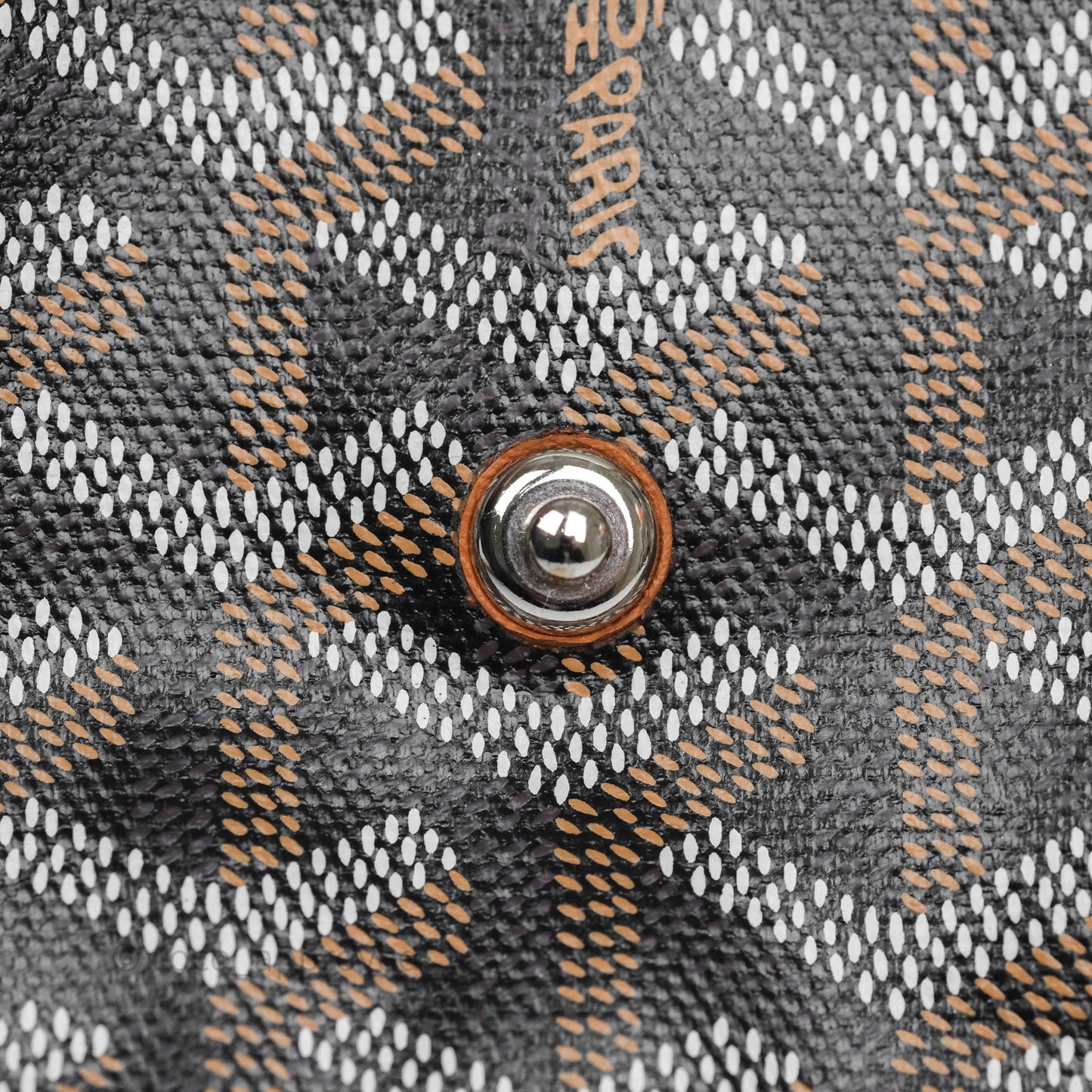 Goyard Plumet Pocket Wallet Tan Black