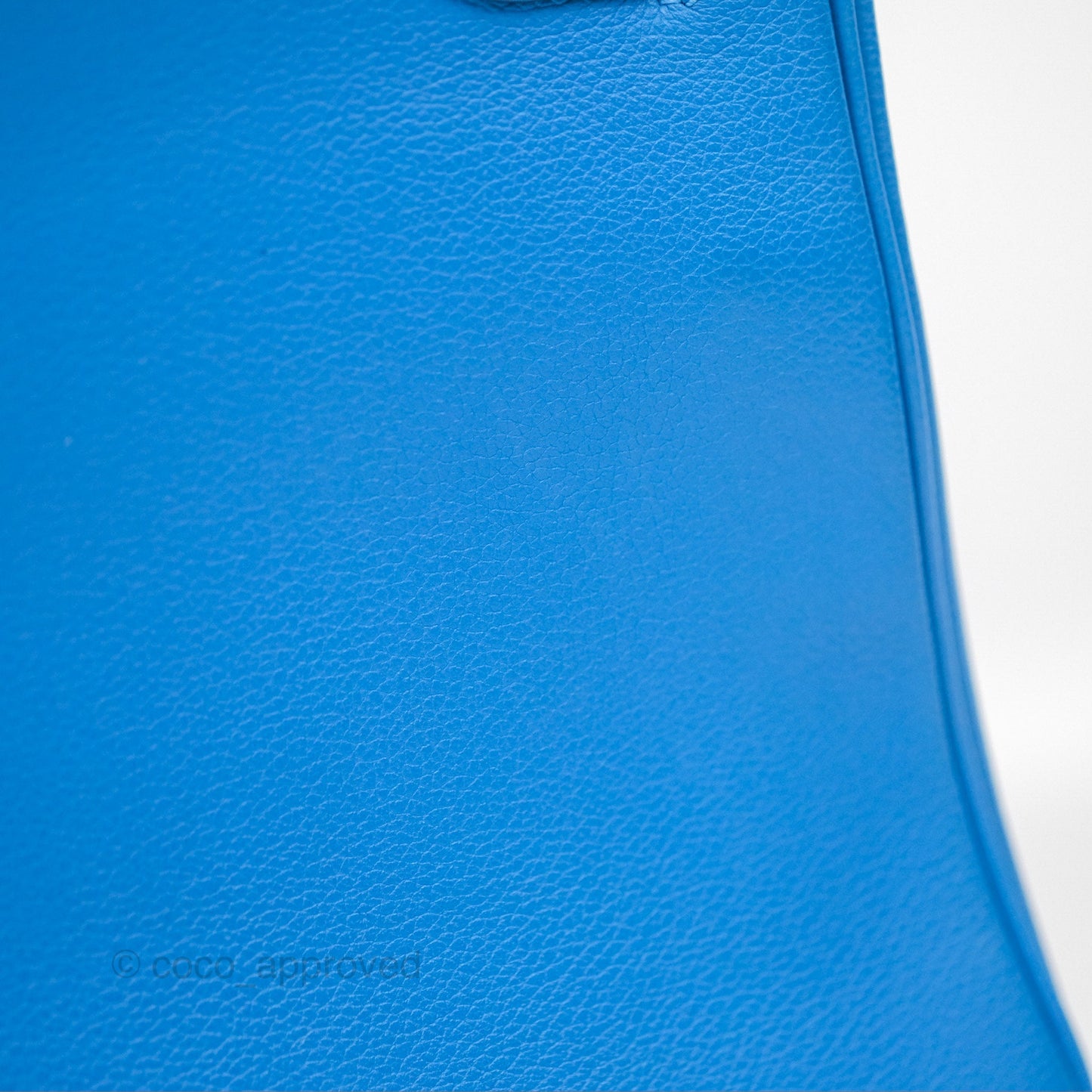 Hermès Retourne Kelly 28 Blue Evercolor Gold Hardware