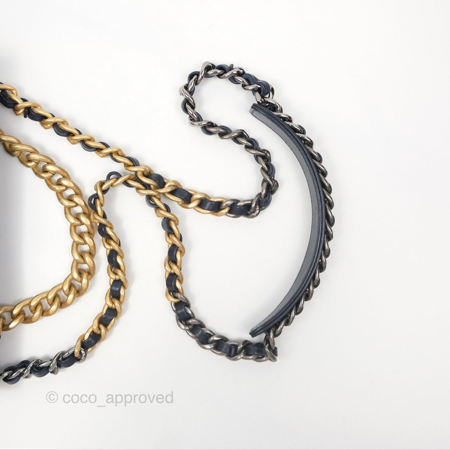Chanel 19 Small Navy Mixed Hardware