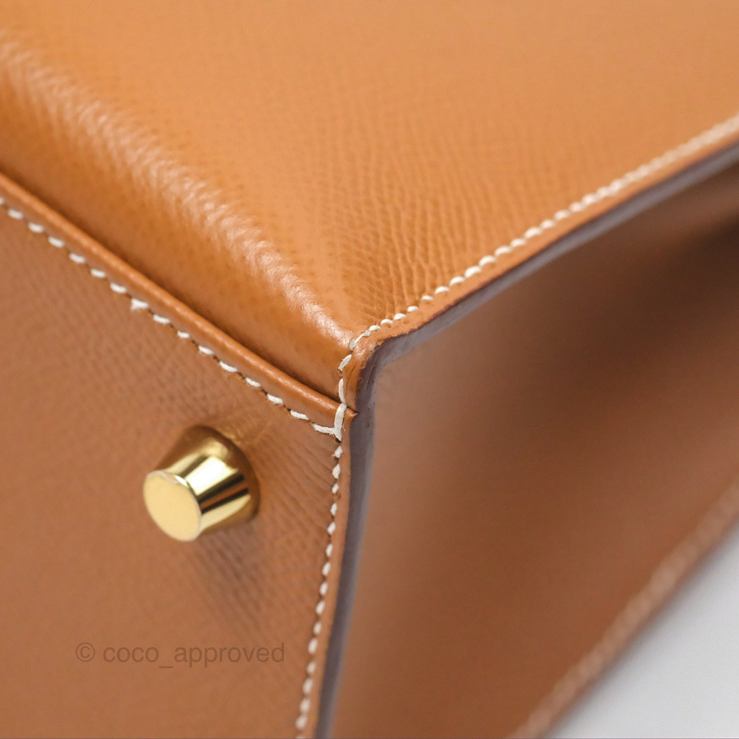 Hermès Kelly 25 Sellier Gold 37 Epsom Gold Hardware