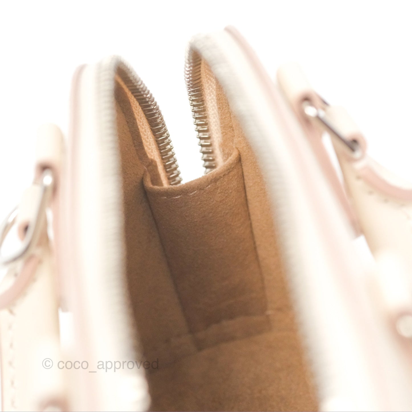 Louis Vuitton Alma Nano Quartz Silver Hardware