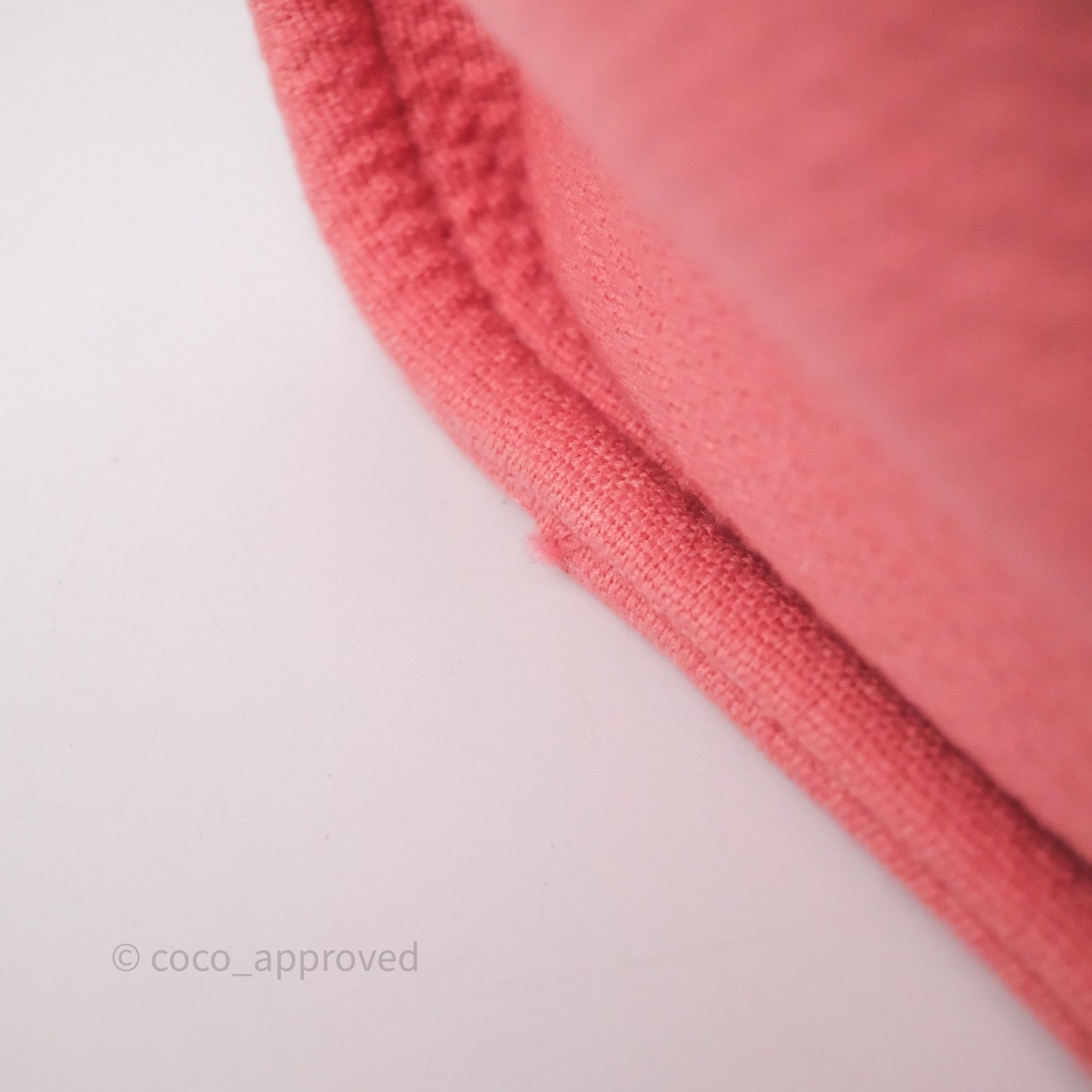 Chanel New Small Deauville Tote Pink Cotton Sliver Hardware