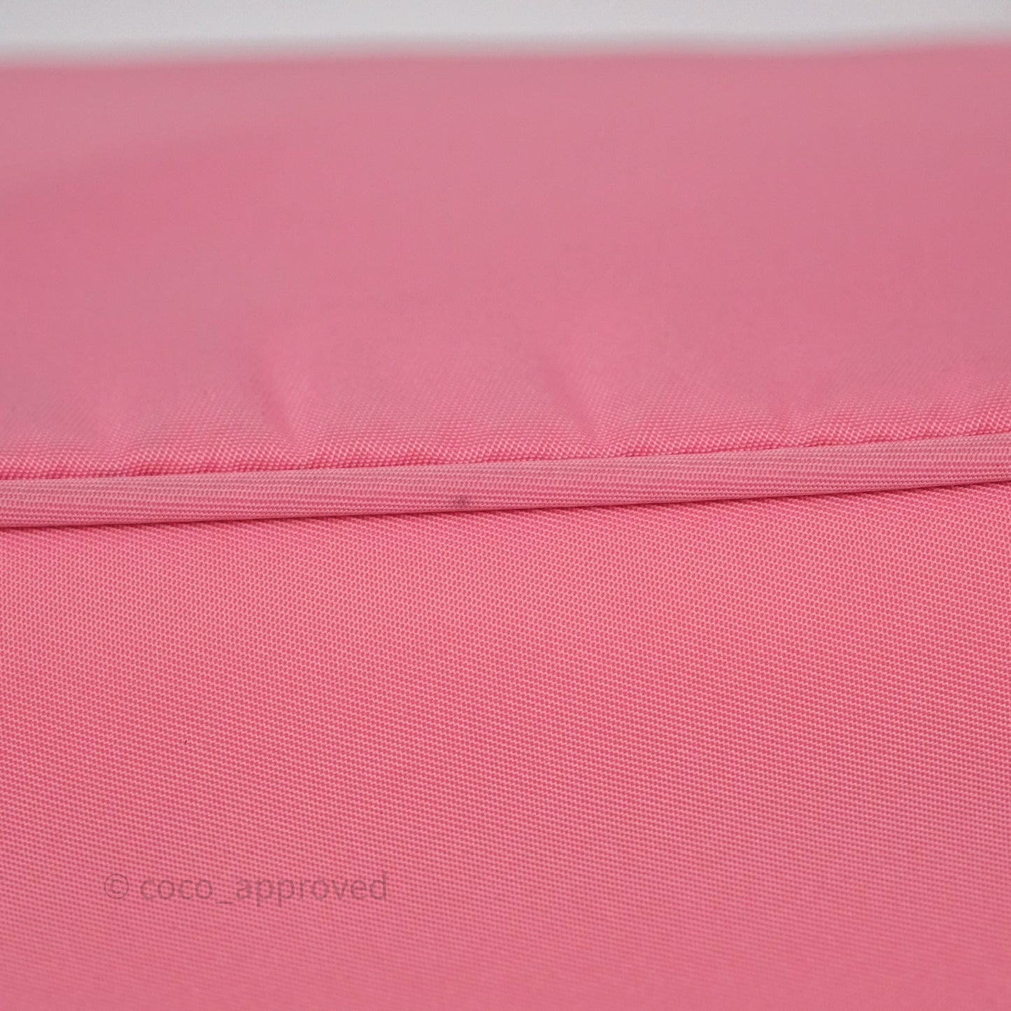 Prada Re-Edition 2005 Nylon Mini Bag Pink Silver Hardware