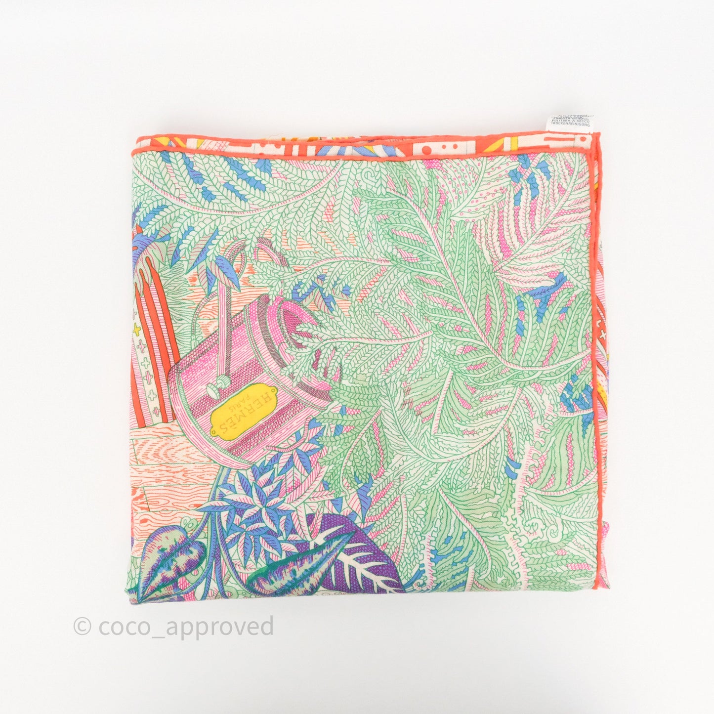 Hermès Acte III Scene I La Clairiere Scarf Shawl 140 Cashmere Silk
