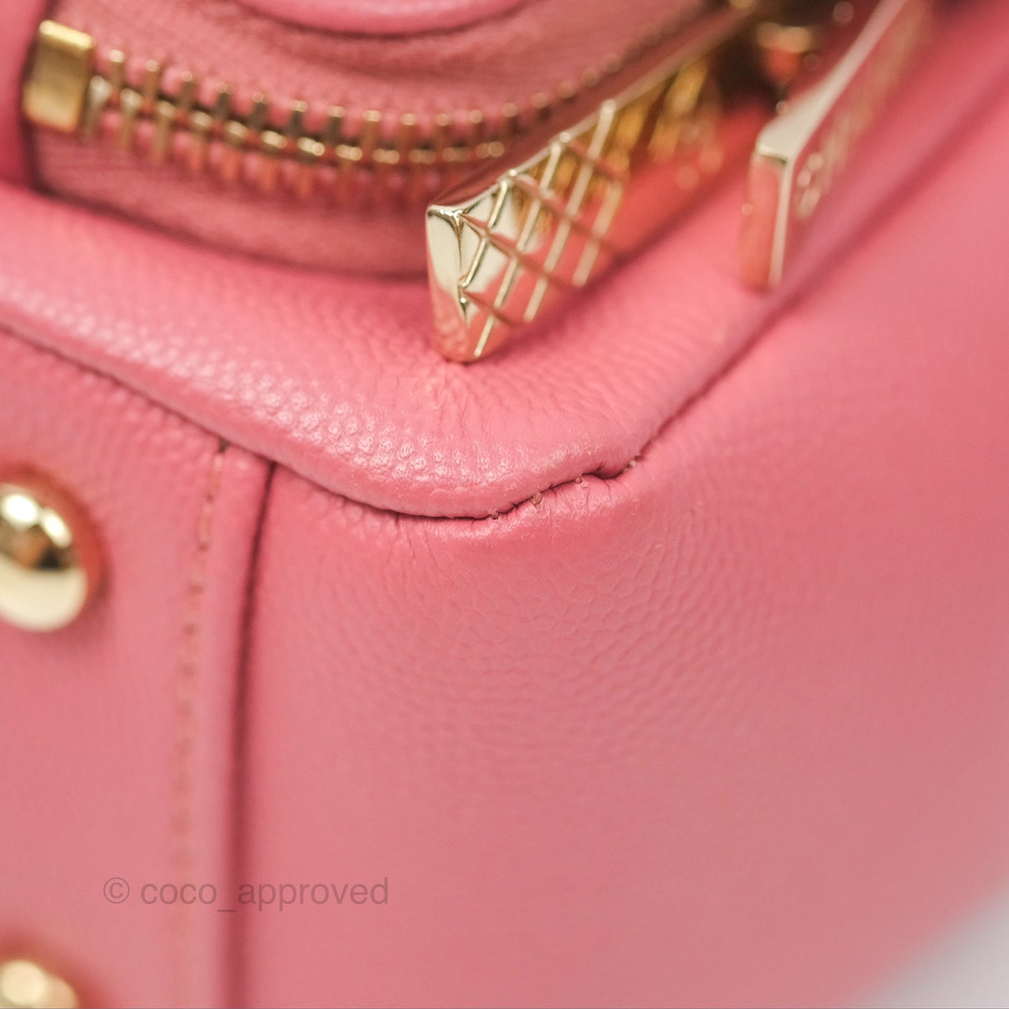 Chanel Quilted Medium Business Affinity Flap Pink Caviar Gold Hardware