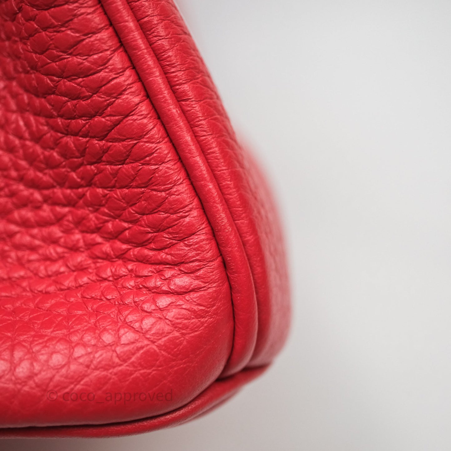 Hermes Birkin 30 Rouge Togo Gold Hardware