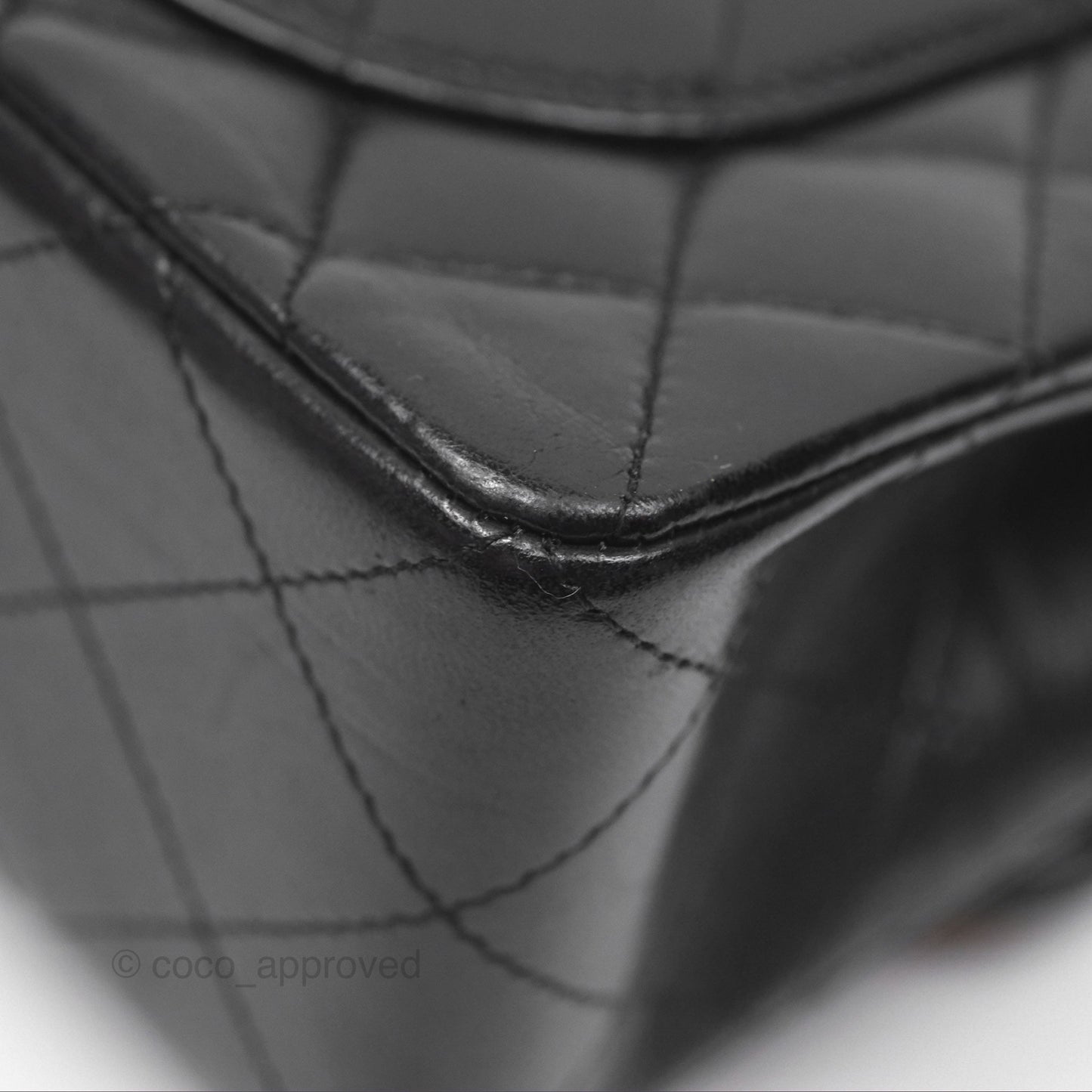 Chanel Small S/M Classic Flap Black Lambskin Silver Hardware