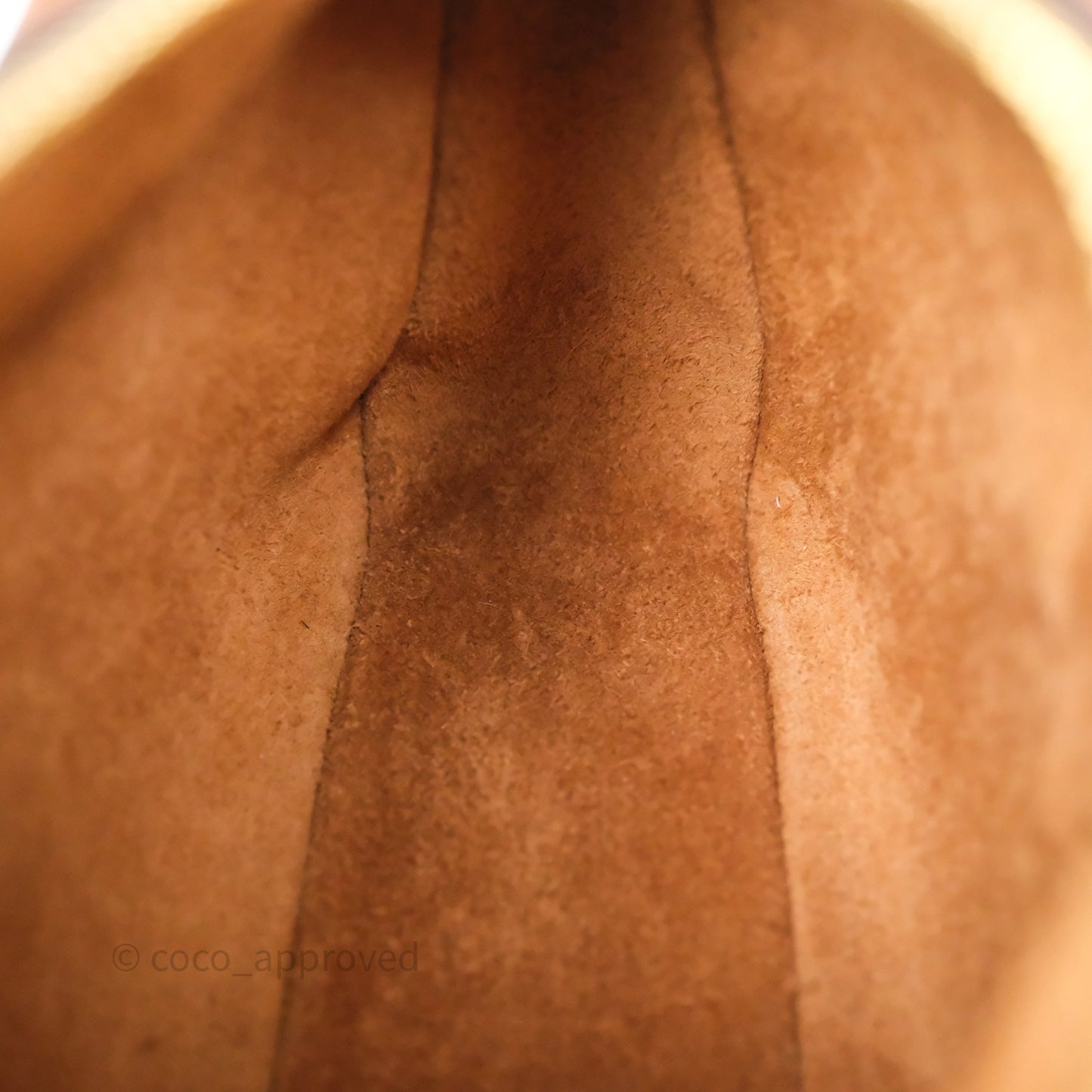 Celine Mini Romy Shoulder Bag Tan Calfskin Gold Hardware