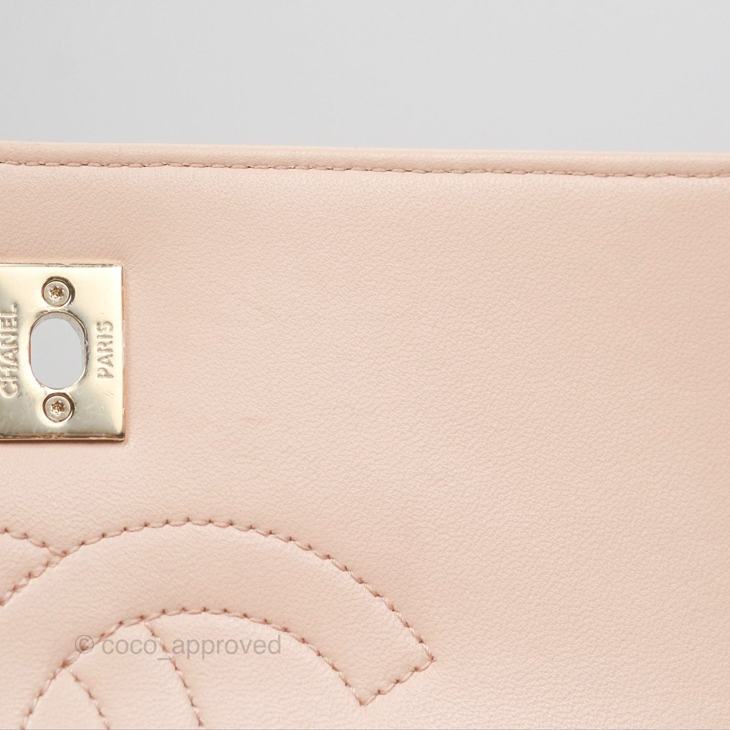 Chanel Trendy CC Small Beige Lambskin Gold Hardware