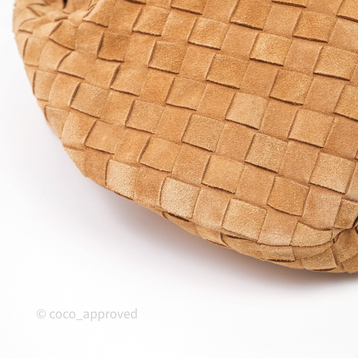 Bottega Veneta Classic Jodie Brown Suede Intrecciato