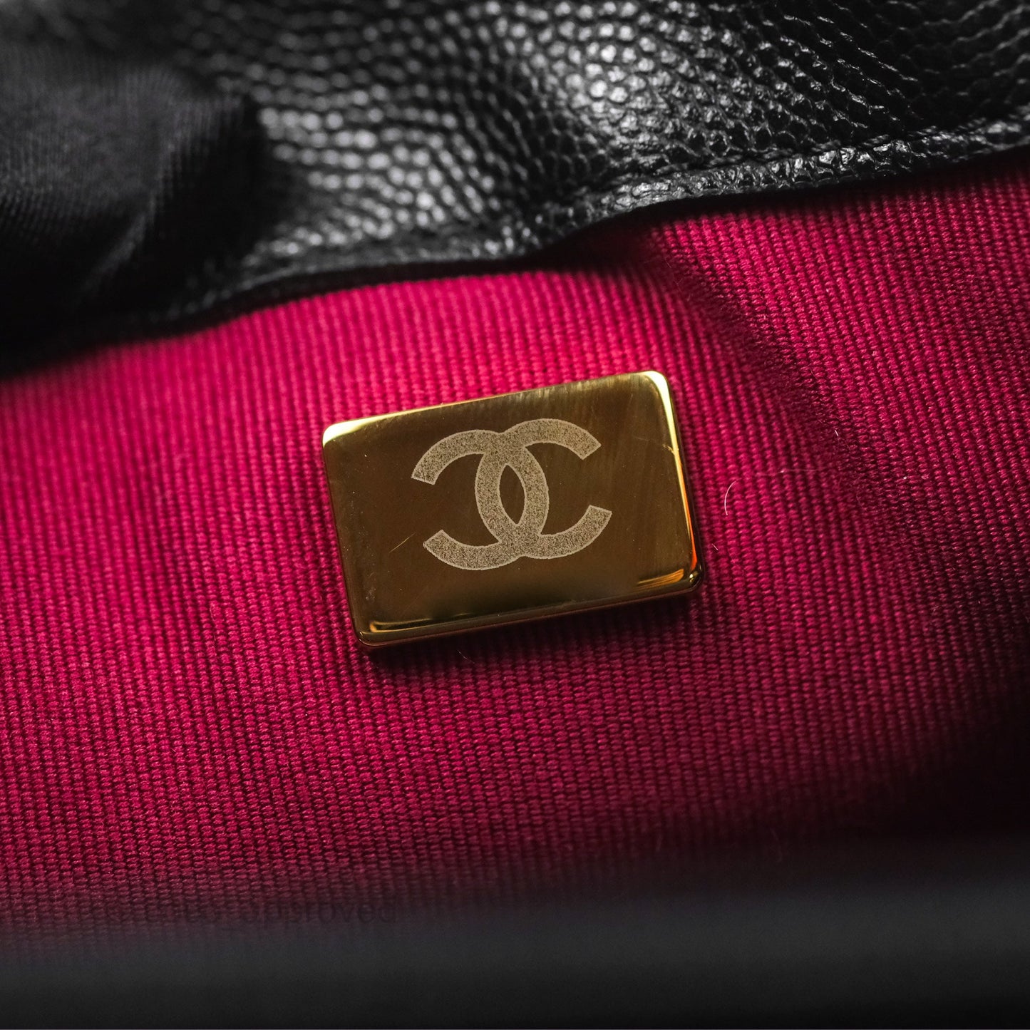 Chanel Mini Urban Spirit Backpack Black Caviar Gold Hardware 23S