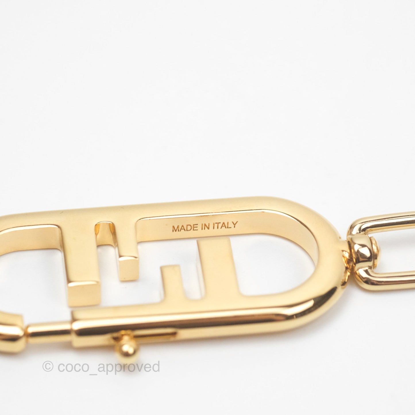 Fendi Strap You Gold Tone