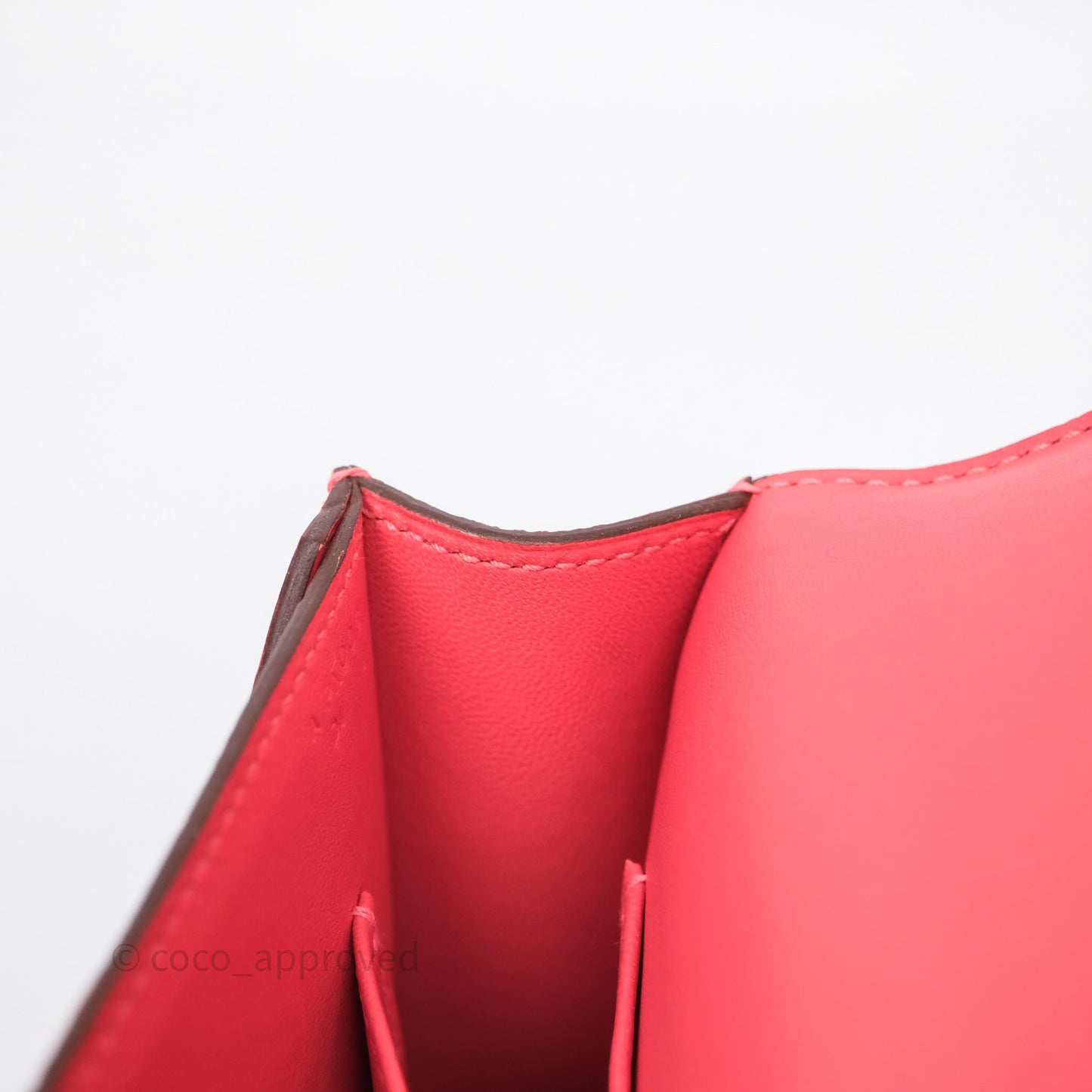 Hermès Mini Verrou Chaine Bag Rose Lipstick U5 Chevre Mysore Palladium Hardware