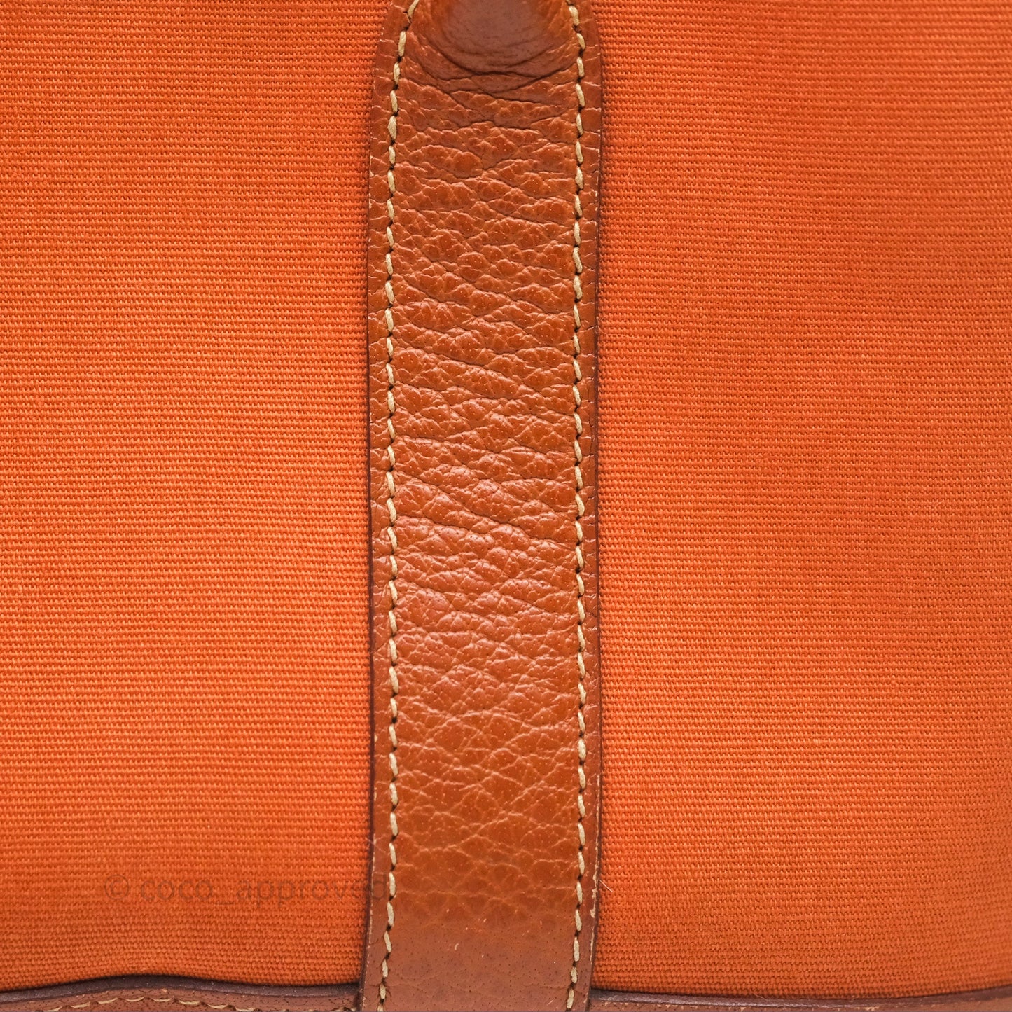 Hermès Mini Garden Party 23 Terre Battue/Cuivre Canvas