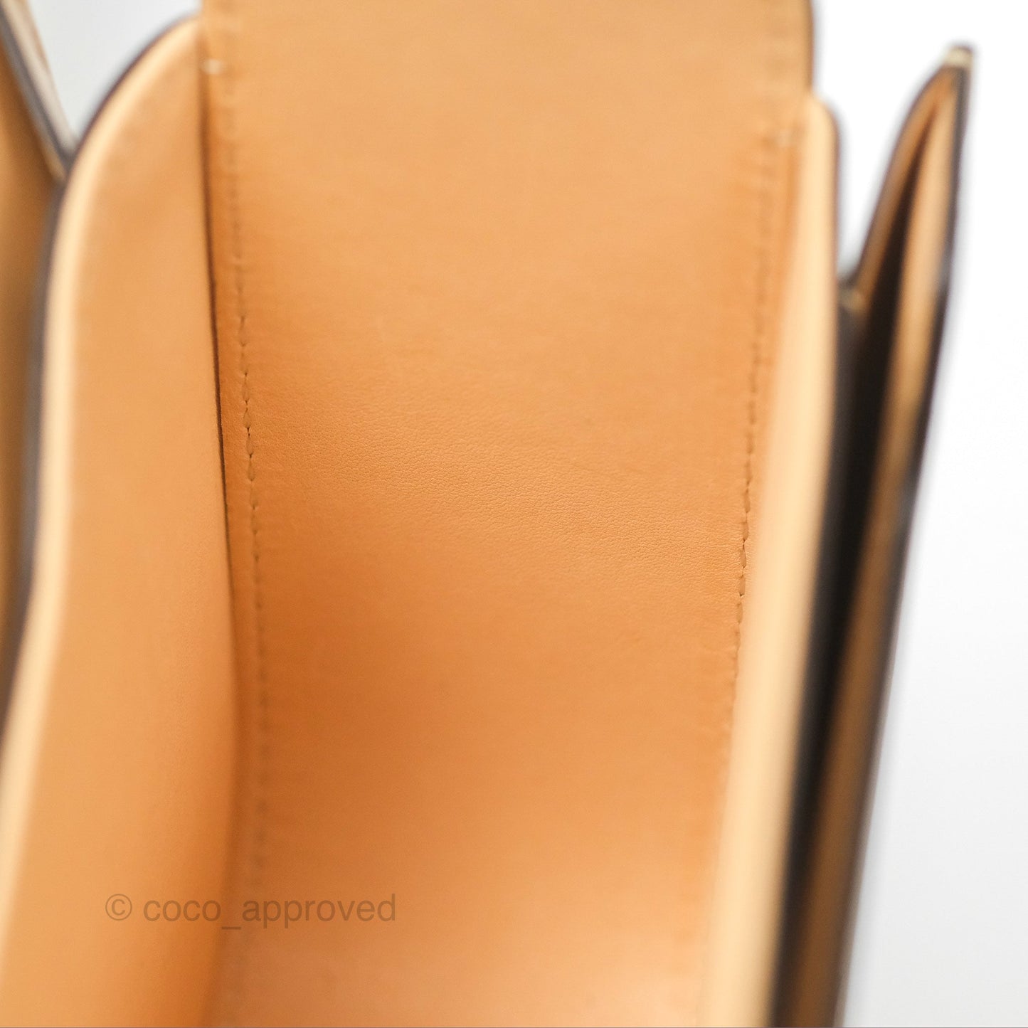 Delvaux Lingot Bag Latte Olen Calfskin