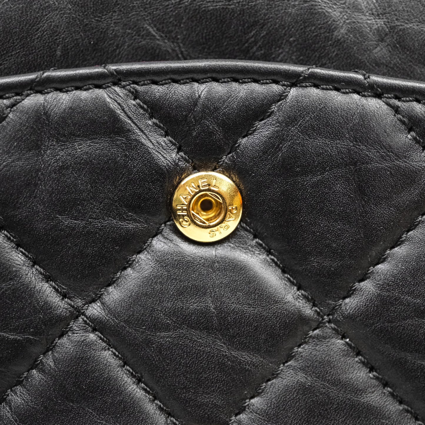 Chanel Reissue Quilted Aged Calfskin Black Aged Gold Hardware 227
