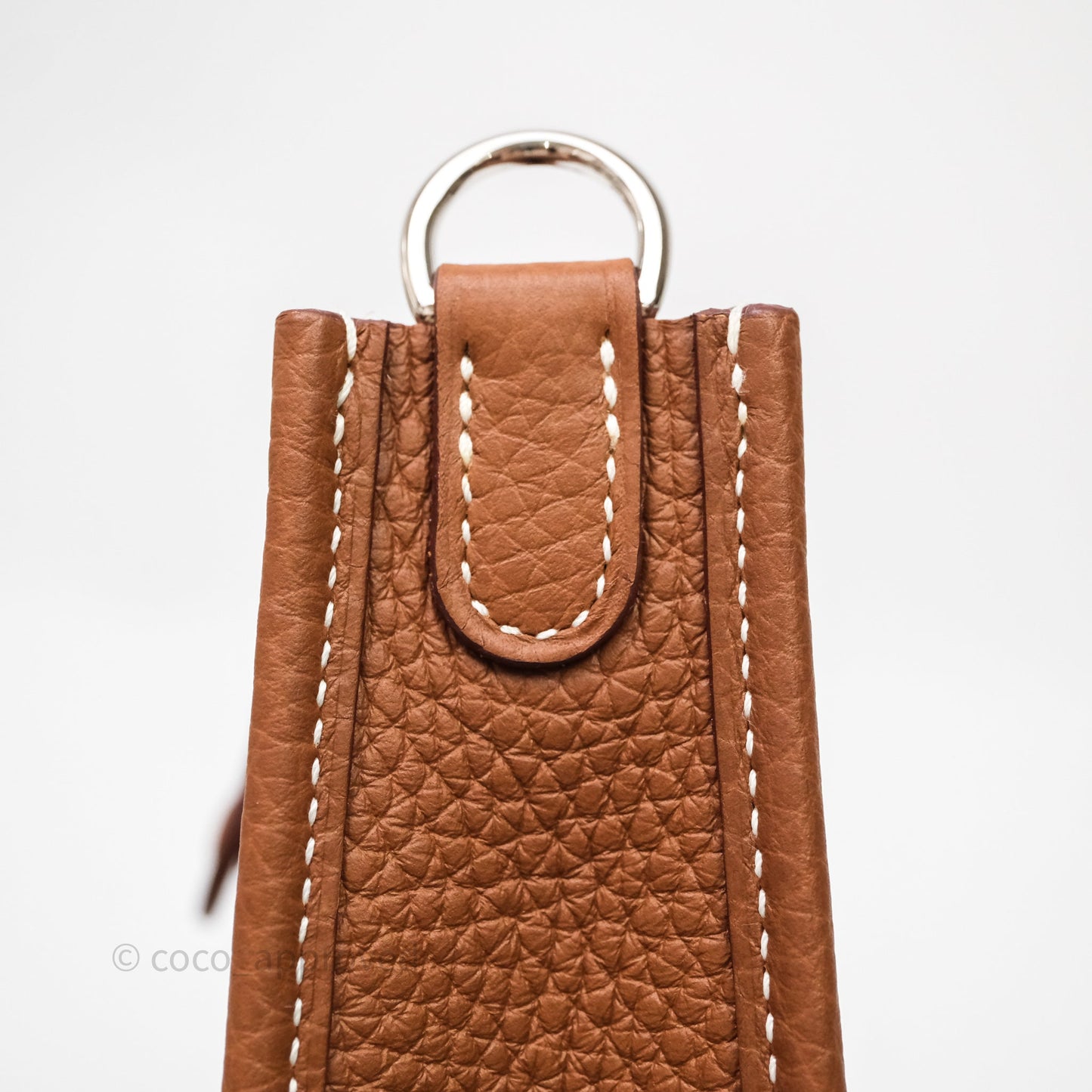 Hermès Mini Evelyne 16 Gold Clemence Gold Hardware