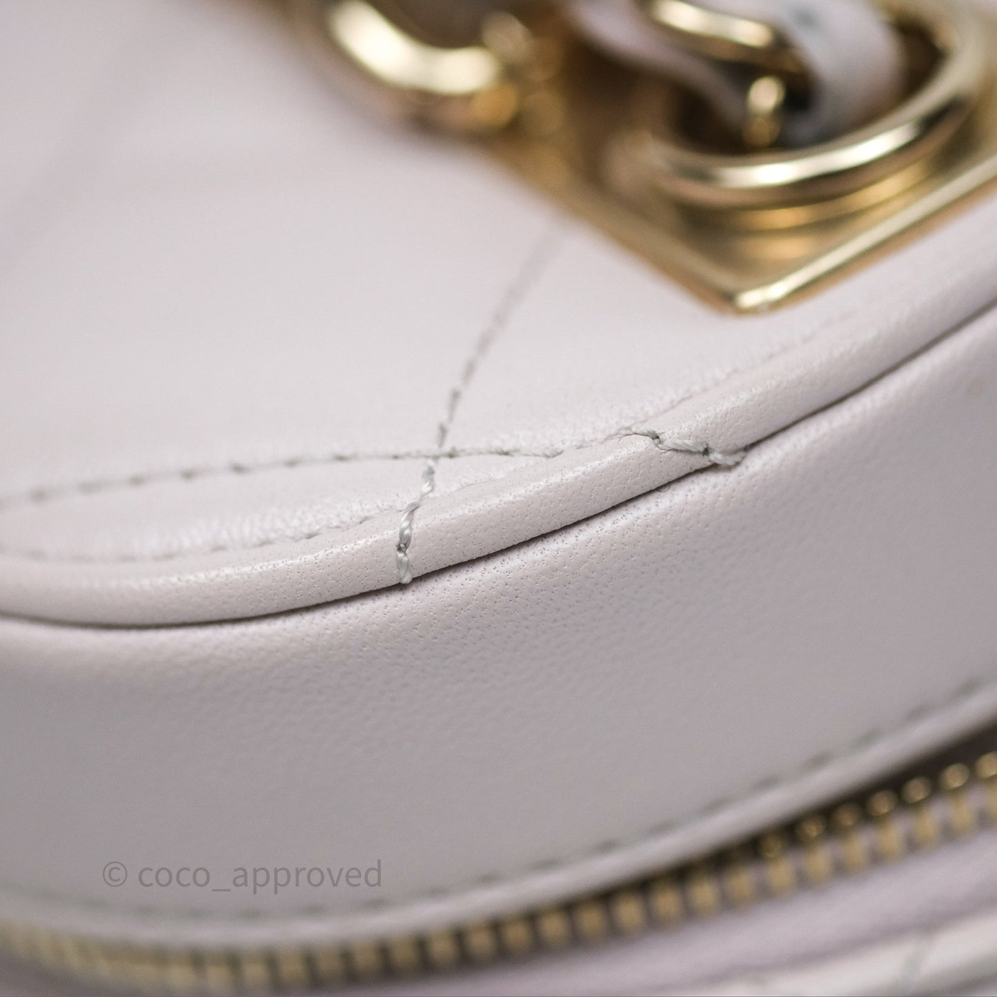 Chanel Trendy CC Vanity Case Lilac Lambskin Gold Hardware