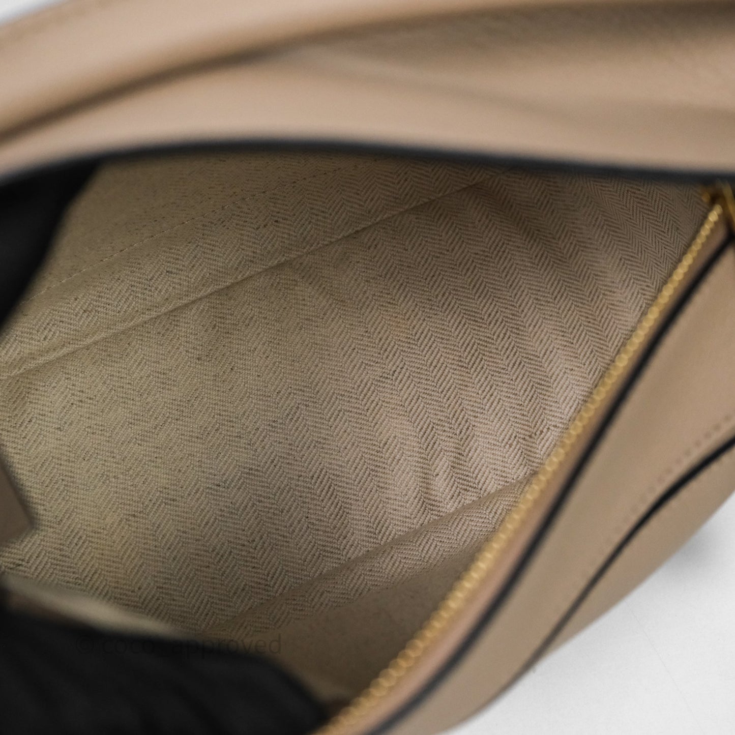Loewe Small Puzzle Bag Sand Mink Grained Calfskin