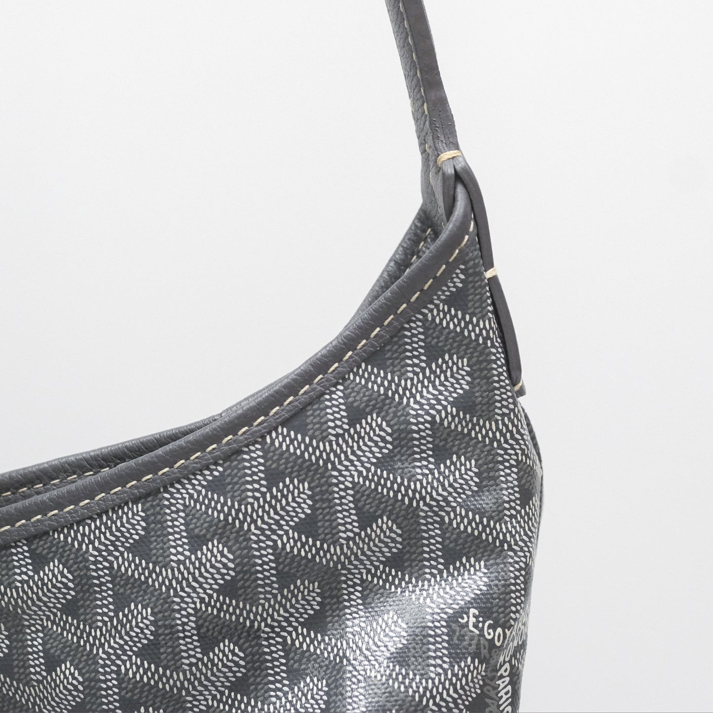 Goyard Bohème Hobo Bag Grey Goyardine Canvas