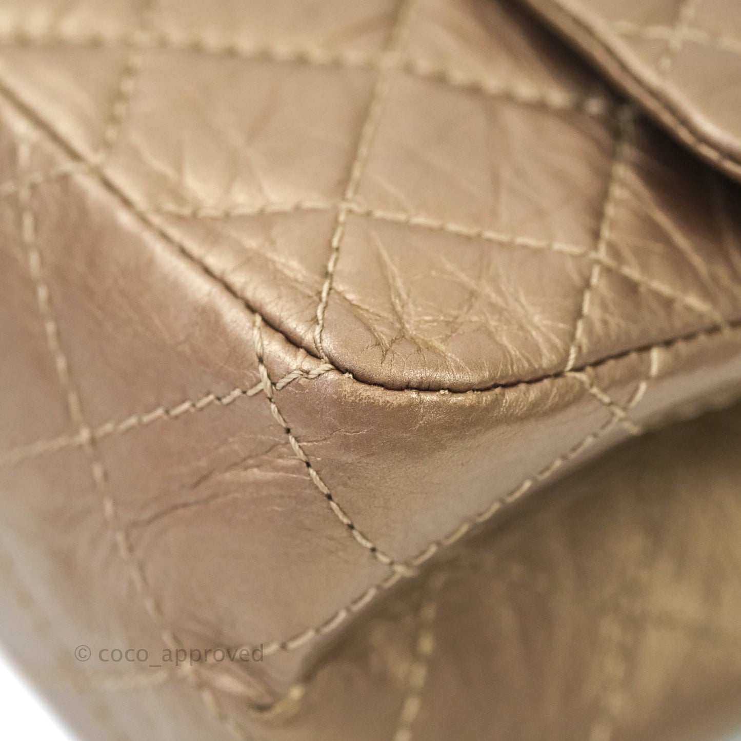 Chanel Reissue 226 Copper Calfskin Ruthenium Hardware