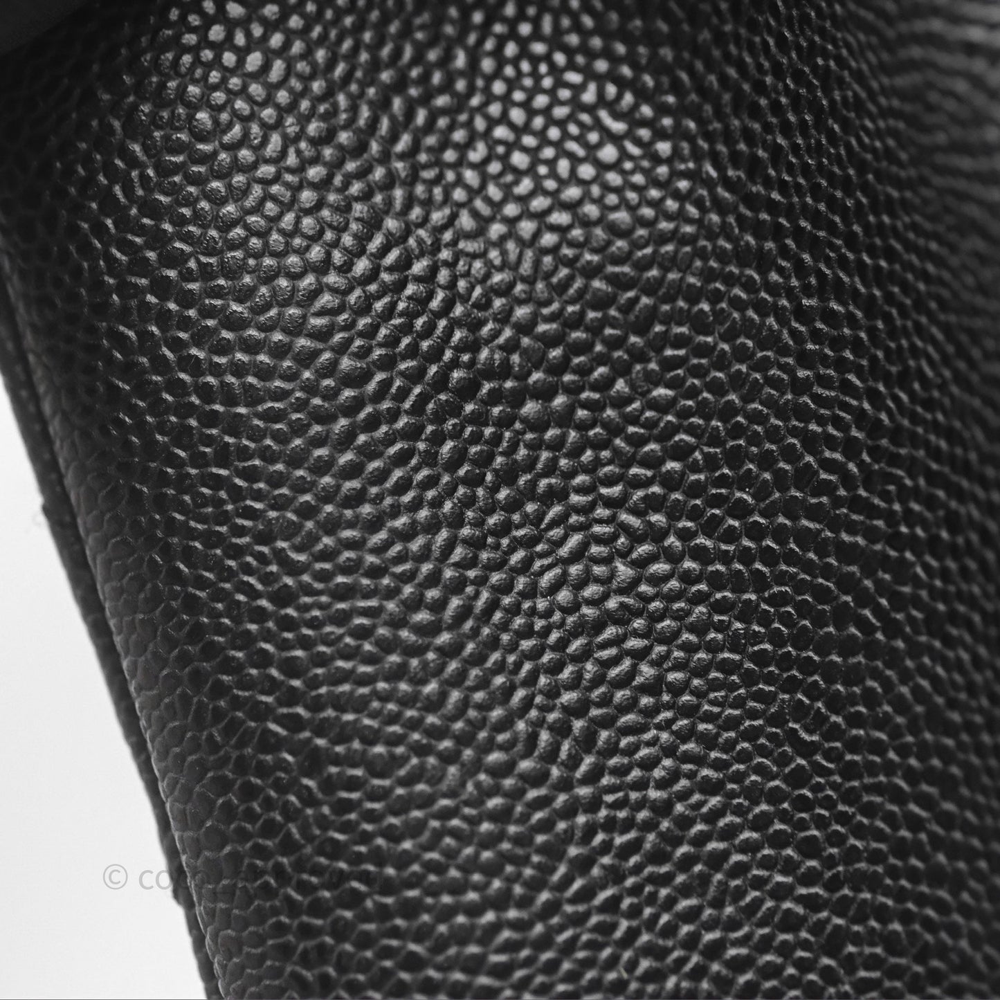 Chanel GST Black Caviar Silver Hardware