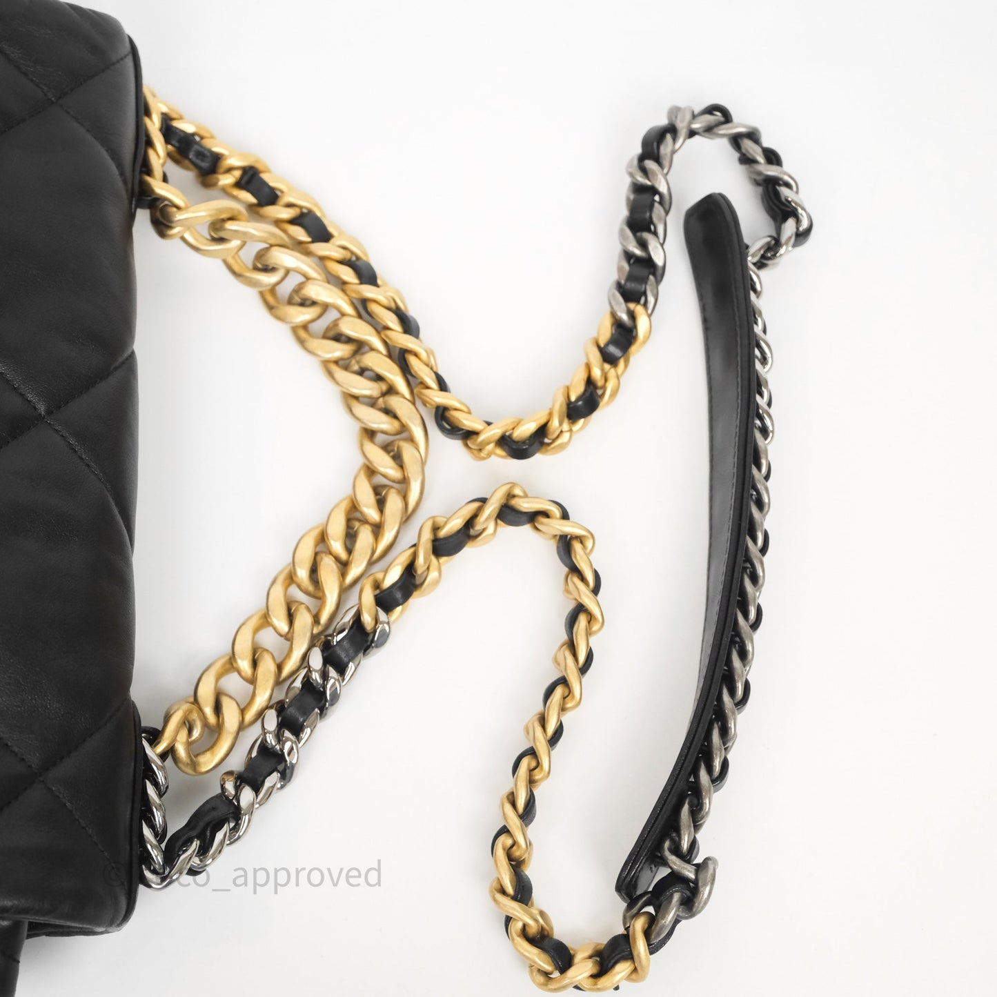 Chanel 19 Medium Black Mixed Hardware
