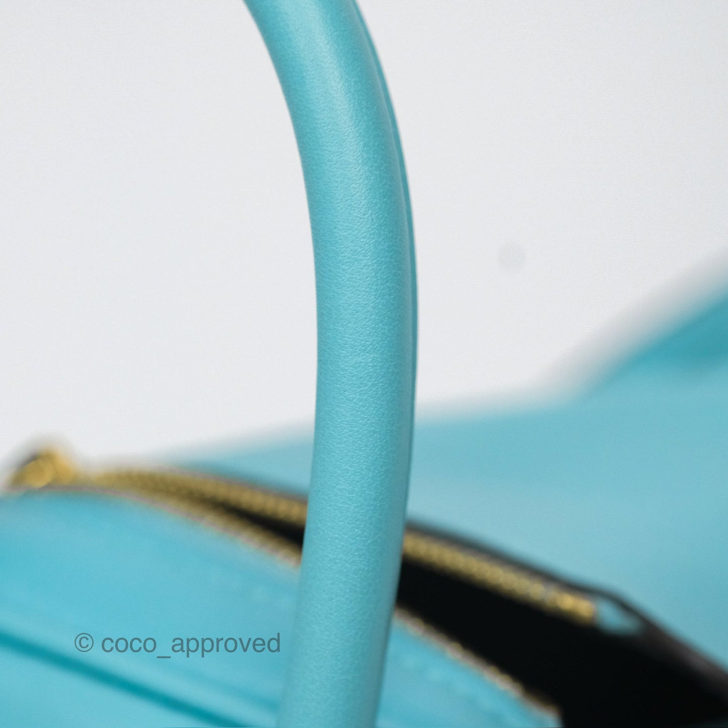 Hermès Mini Lindy 20 Bleu Atoll 3P Swift Gold Hardware