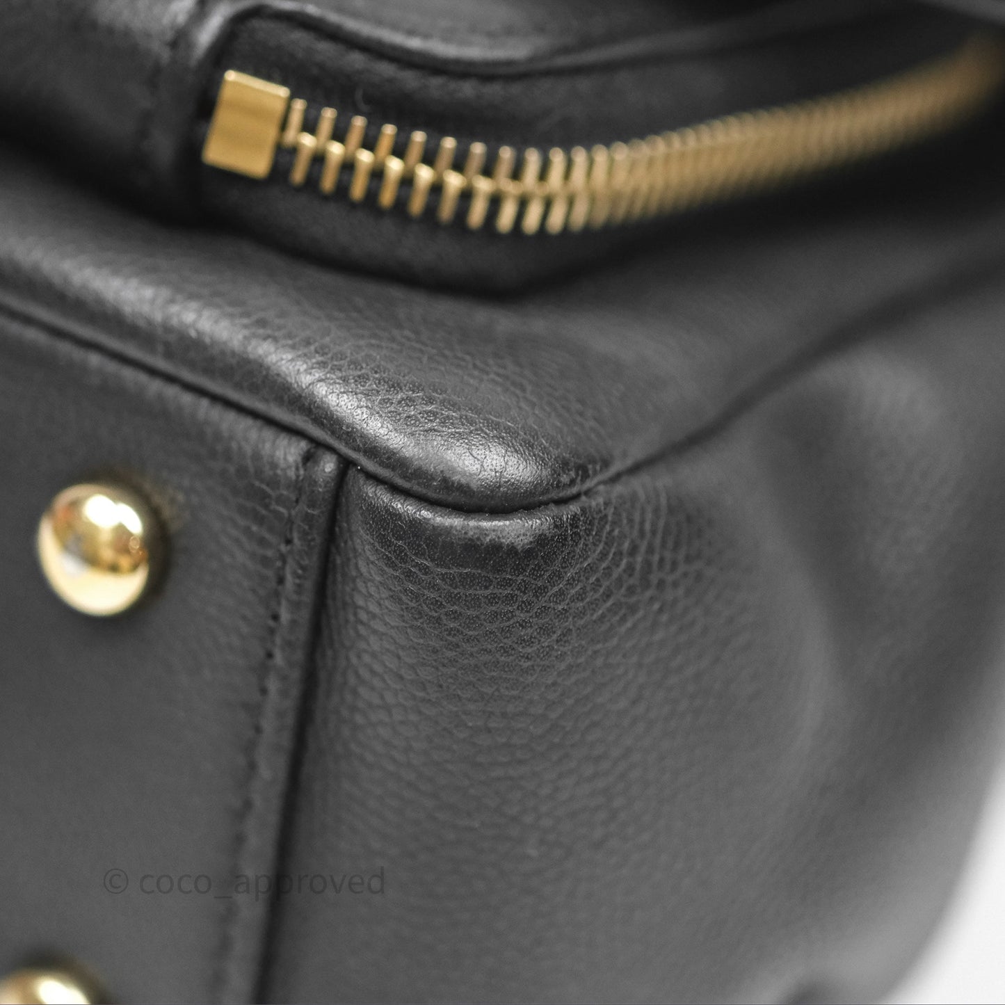 Chanel Quilted Small Business Affinity Flap Black Caviar Gold Hardware