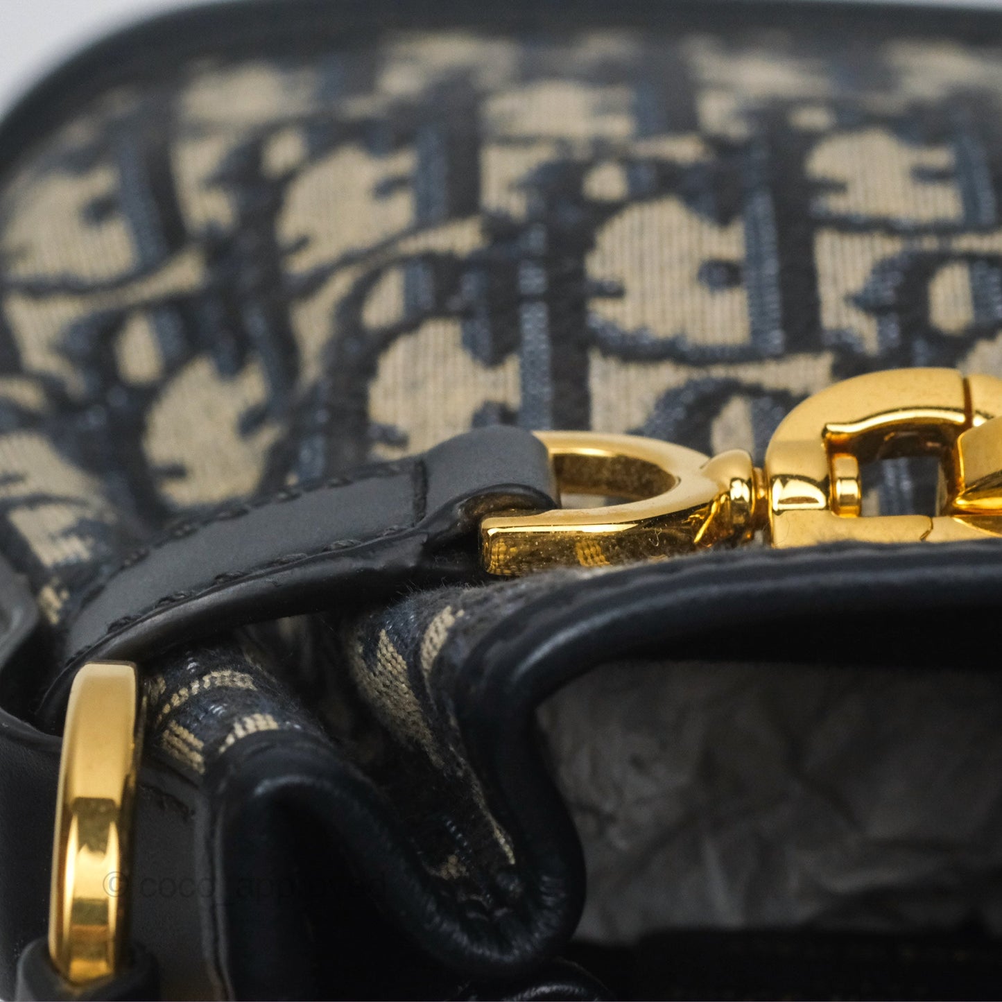 Christian Dior Small O C'est Dior Bucket Bag Blue Dior Oblique Jacquard