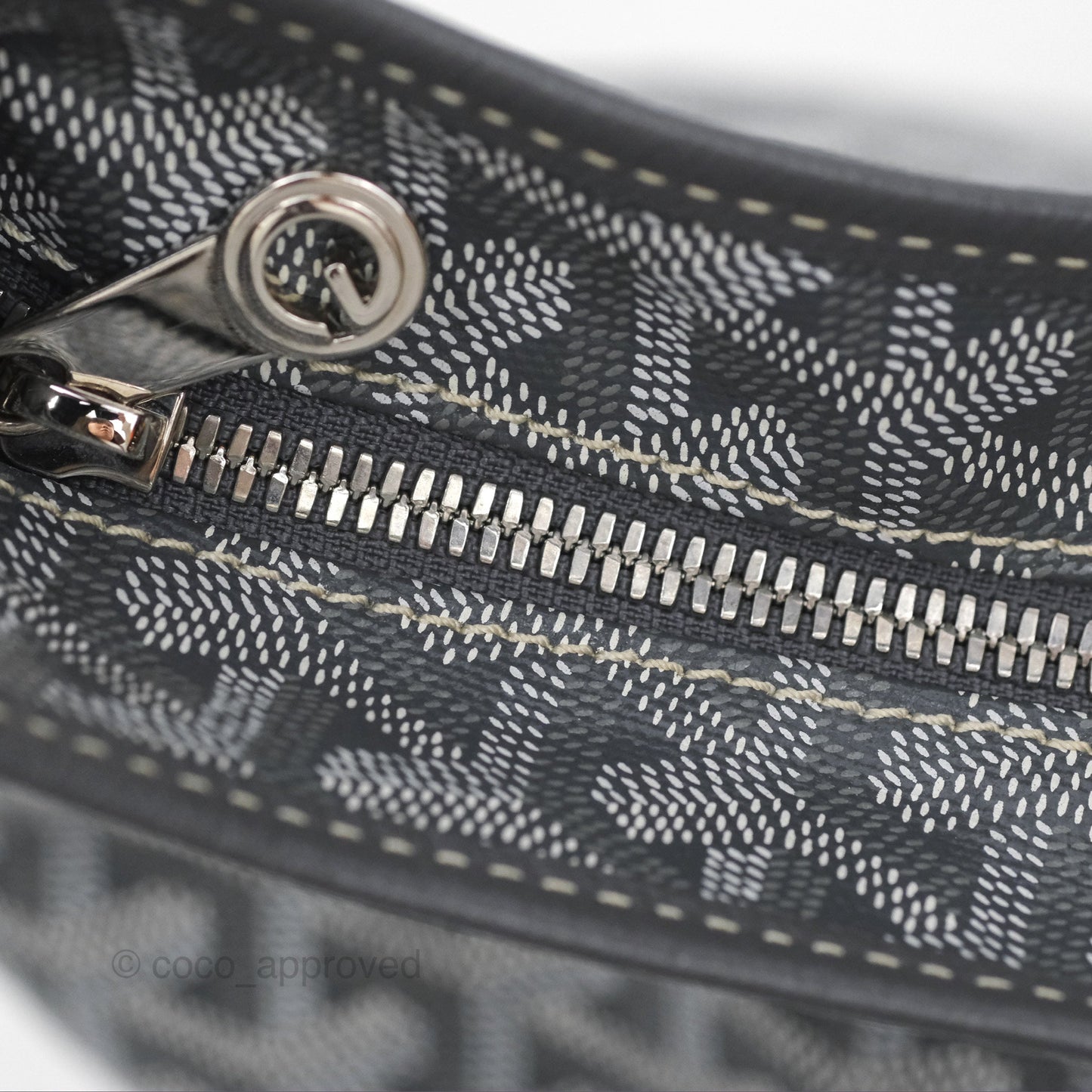 Goyard Bohème Hobo Bag Grey Goyardine Canvas