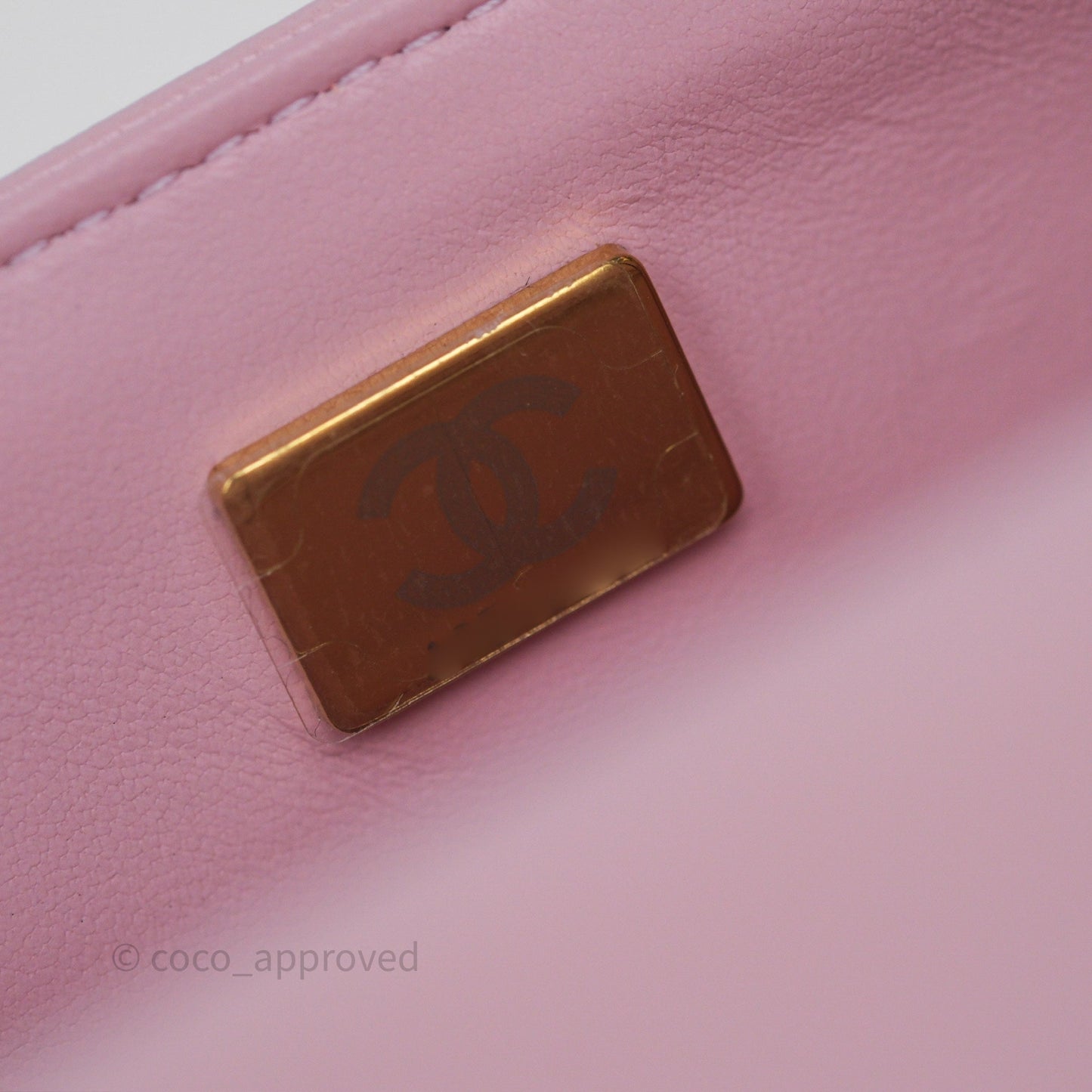 Chanel Quilted Extra Mini Rectangular Flap Pink Lambskin Gold Hardware