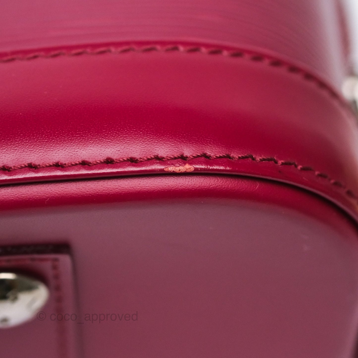 Louis Vuitton Alma PM Fuchsia Epi