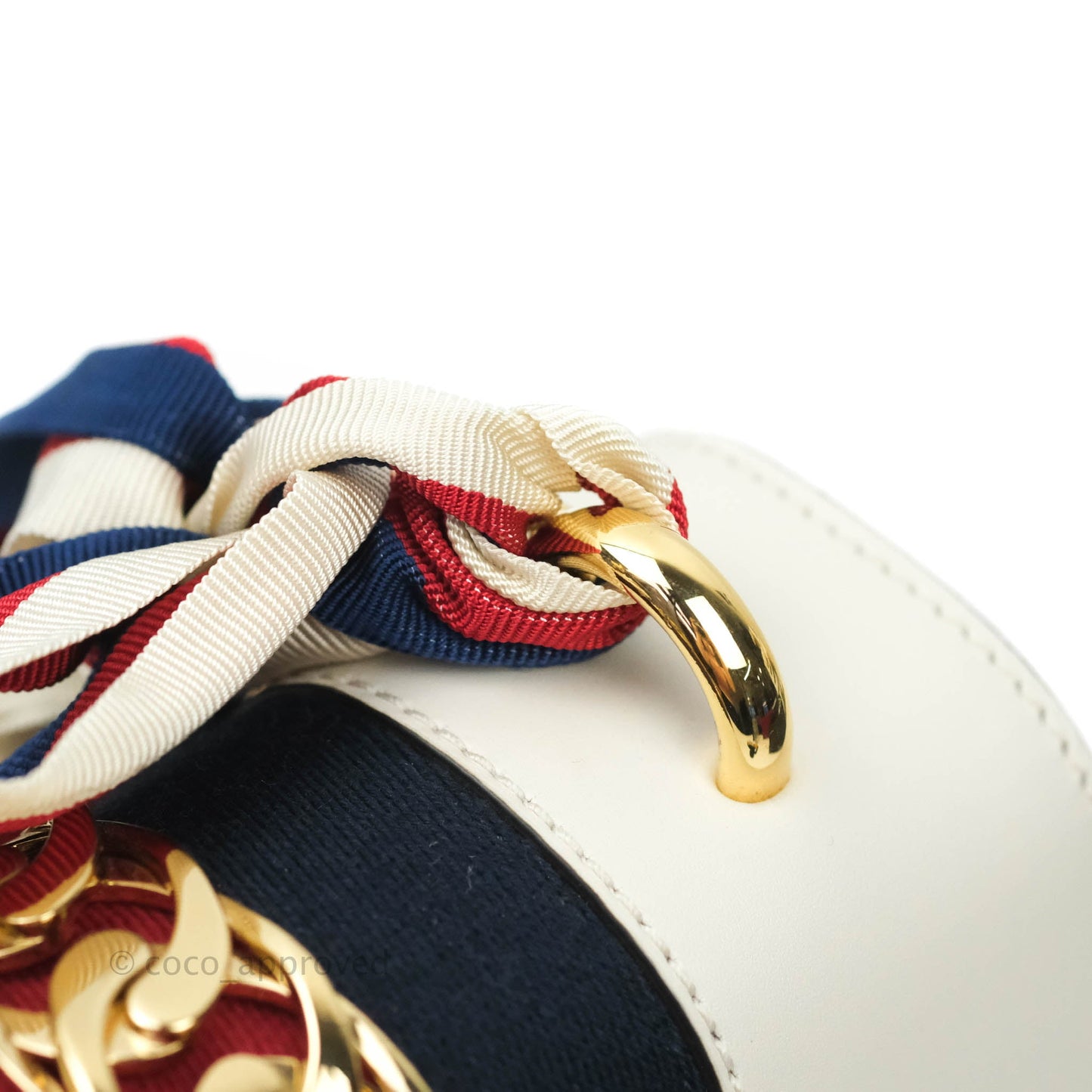 Gucci Sylvie Mini White Calfskin Bag⁣ ⁣⁣⁣⁣⁣⁣⁣⁣⁣⁣⁣⁣⁣⁣⁣⁣