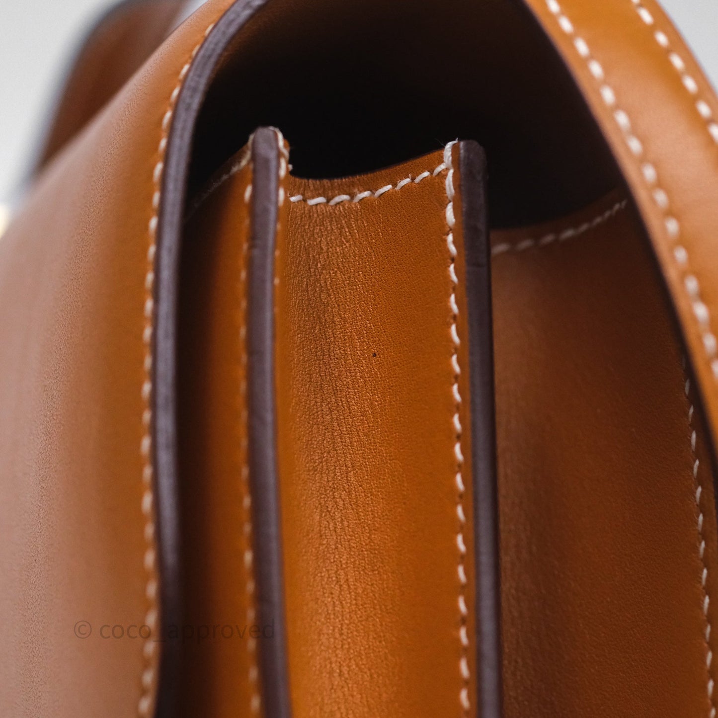 Hermès Constance Mini 18cm Naturel-Sablé 21 Butler Gold Hardware