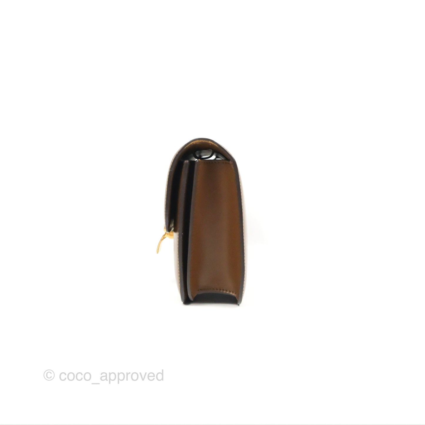 Celine Teen Classic Box Flap Caramel Box Calfskin