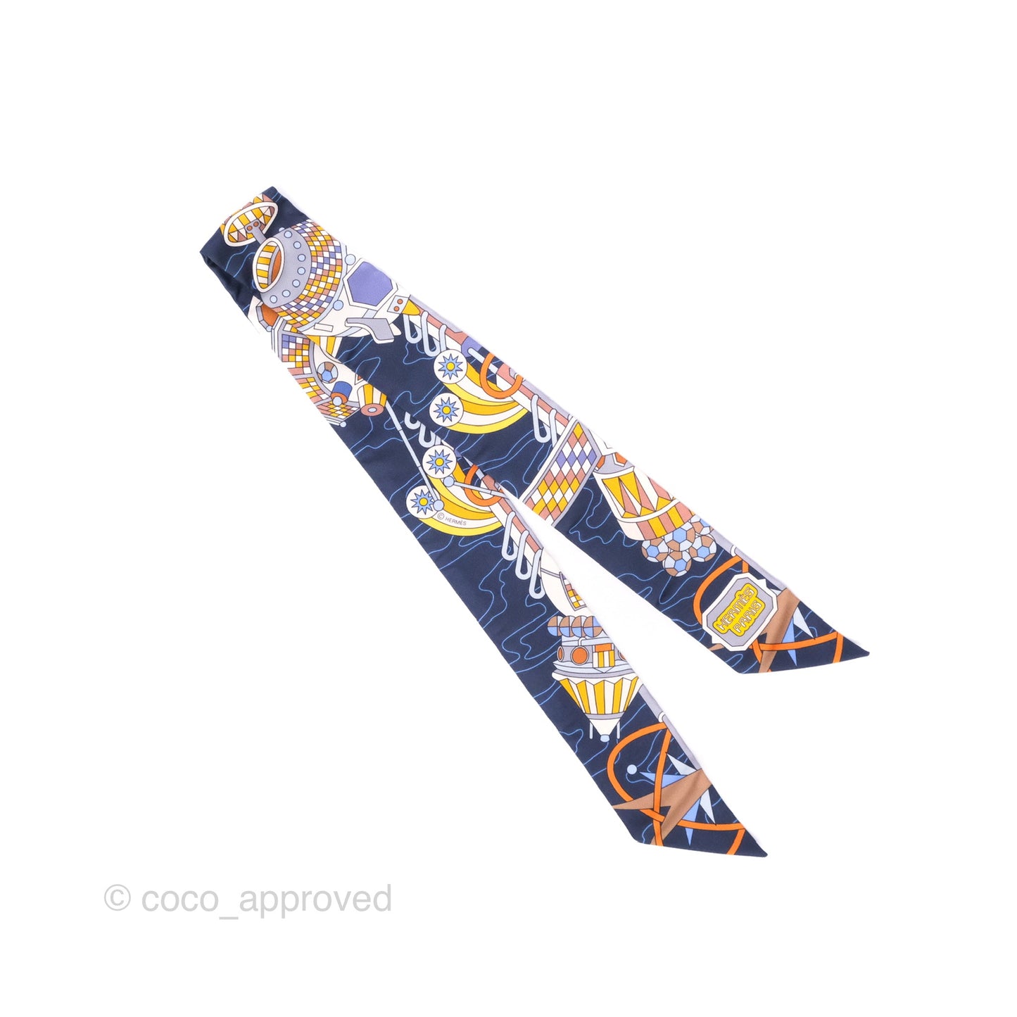 Hermès Scarf Odyssey Silk Twilly