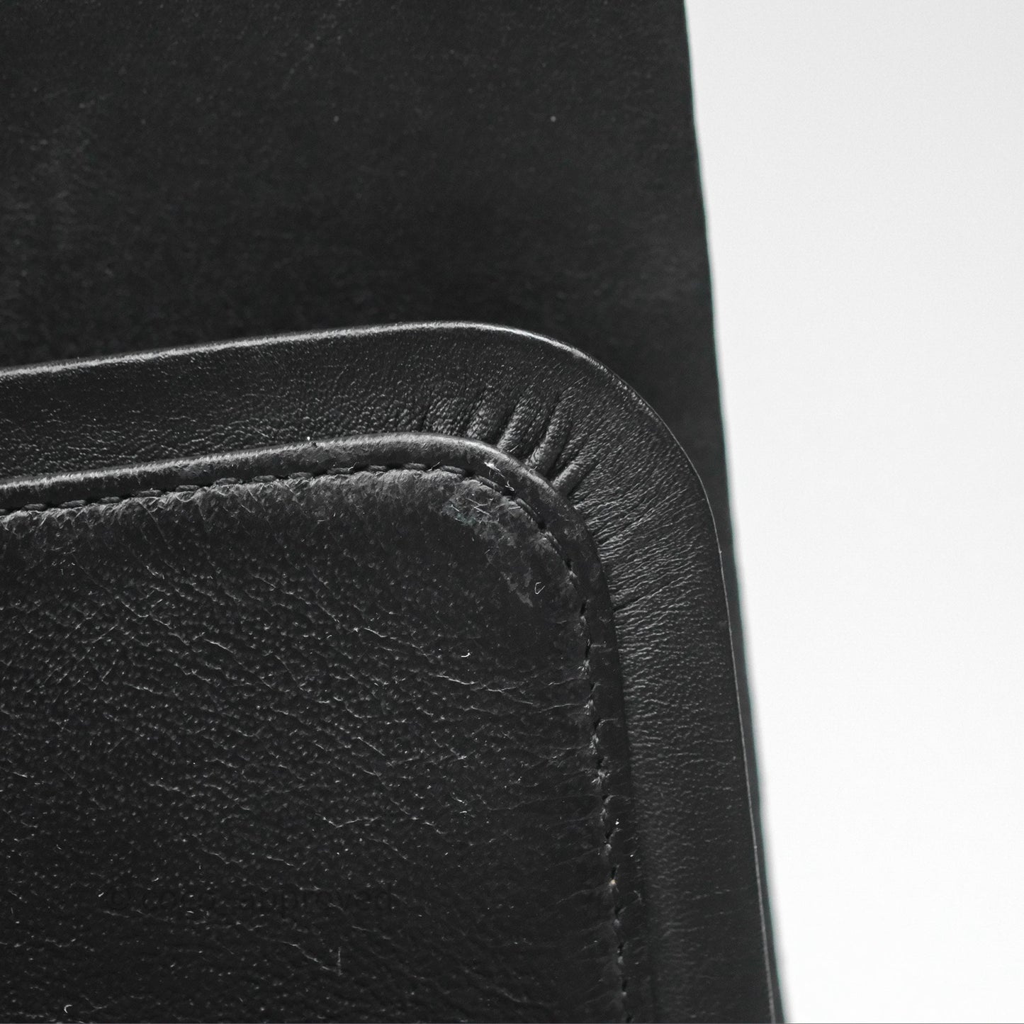 Chanel Classic M/L Medium Flap Quilted Black Patent Silver Hardware