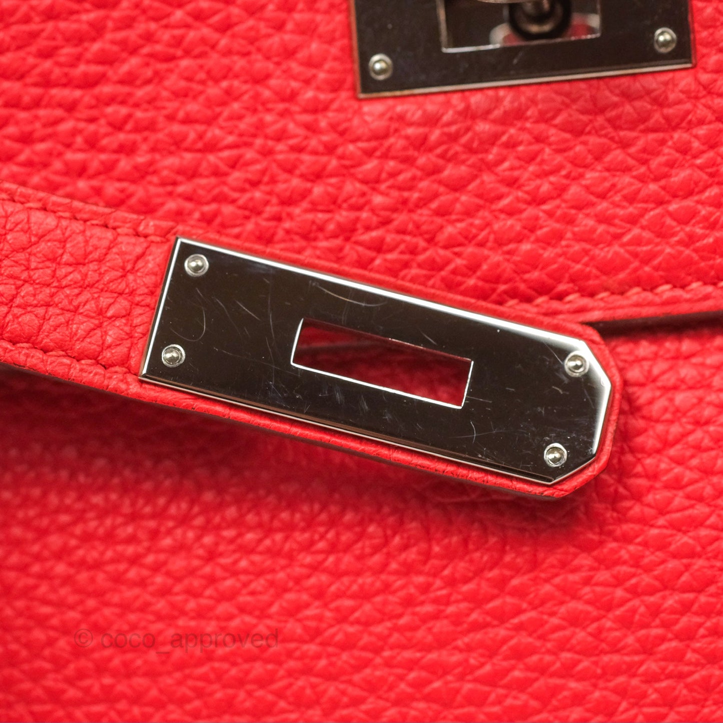 Hermès Kelly 32 Retourne Rose Jaipur Clemence Palladium Hardware
