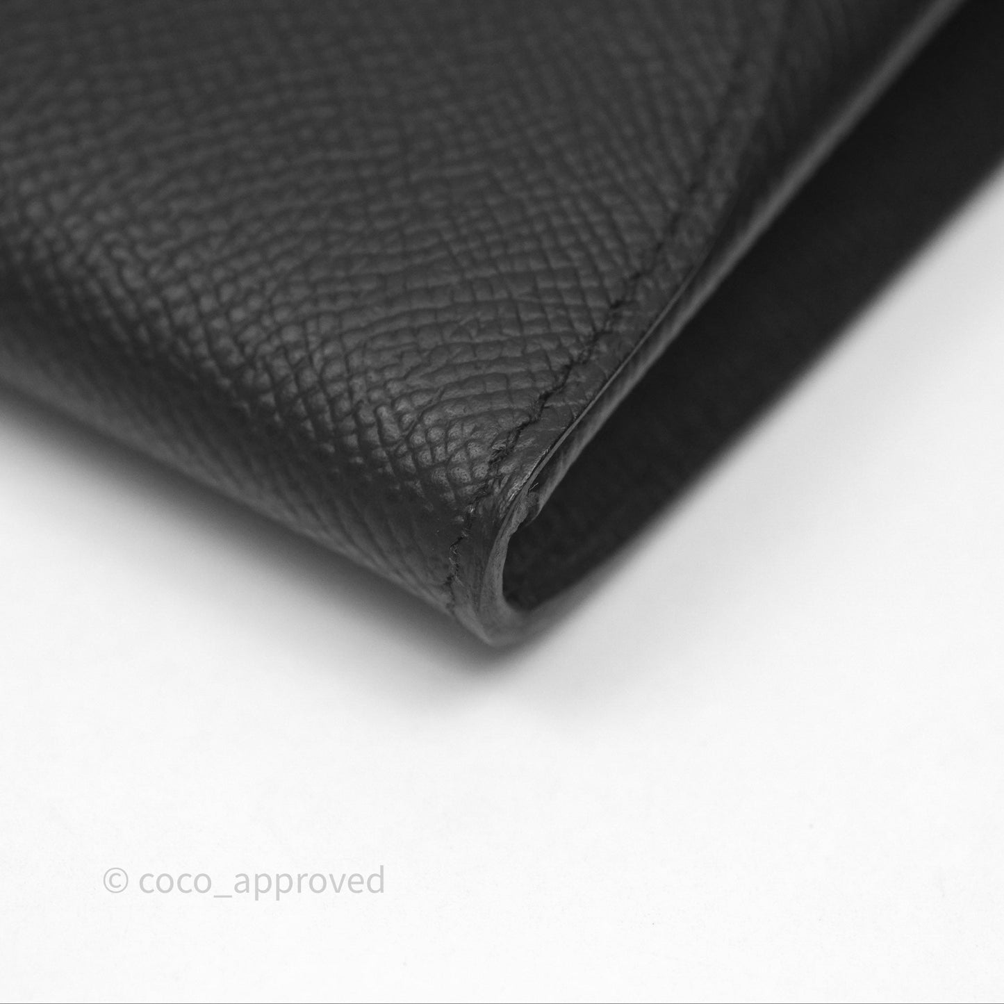 Hermès Maillon To Go Epsom Noir 89 Gold Hardware