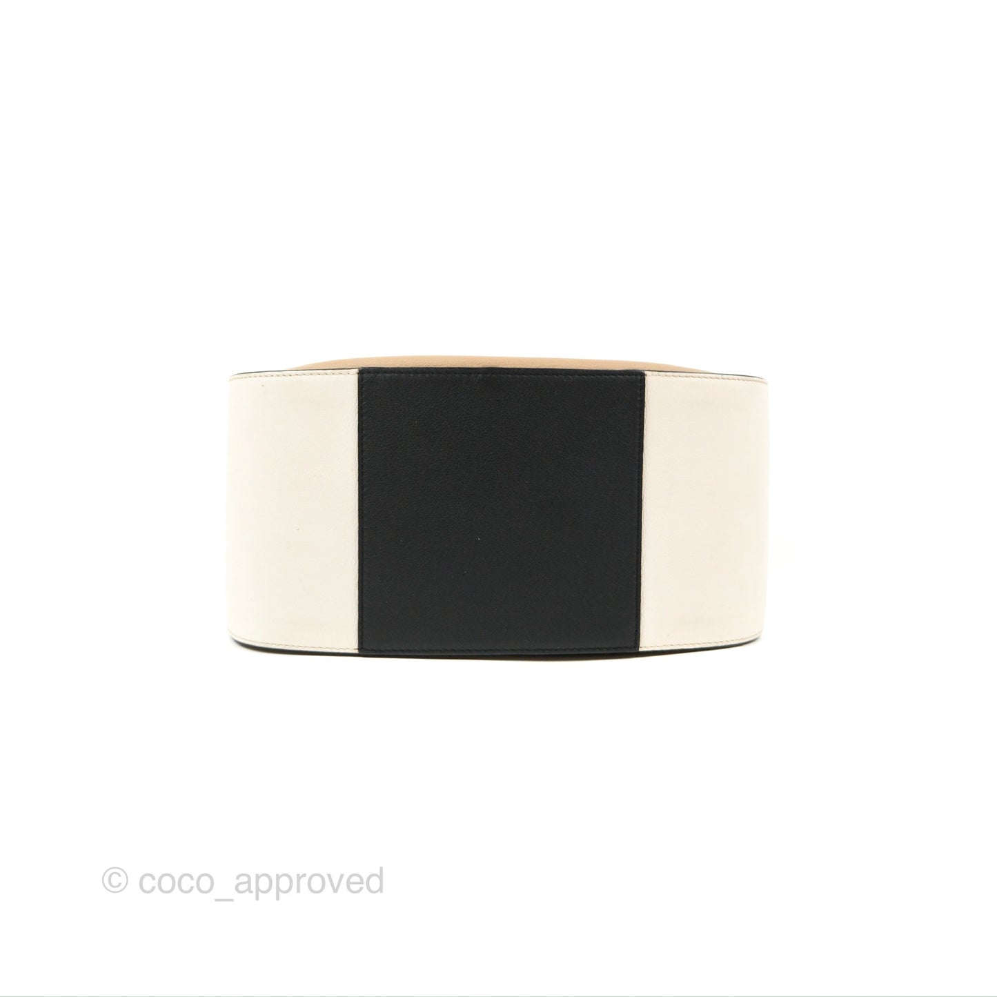 Loewe Hammock Small White/Brown/Black Shoulder Bag