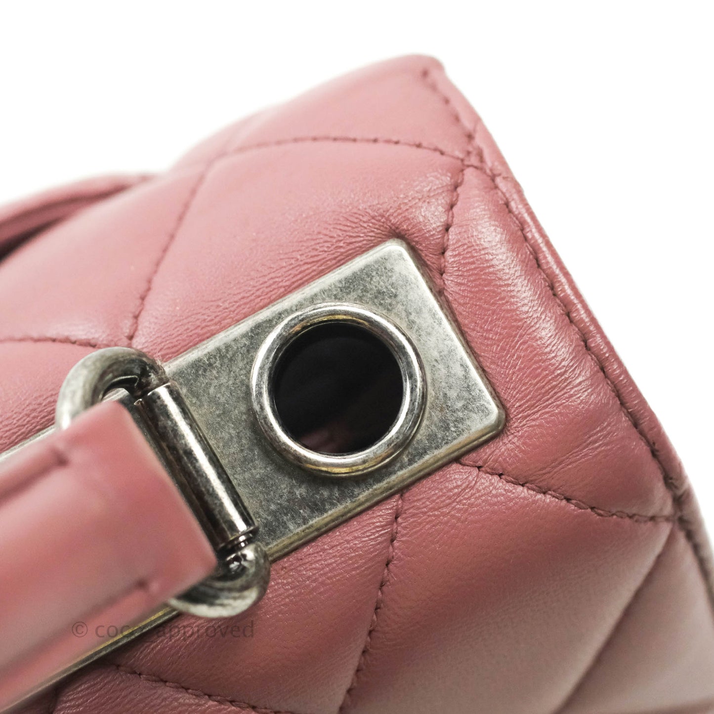 Chanel Trendy CC Small Mauve Pink Lambskin Ruthenium Hardware
