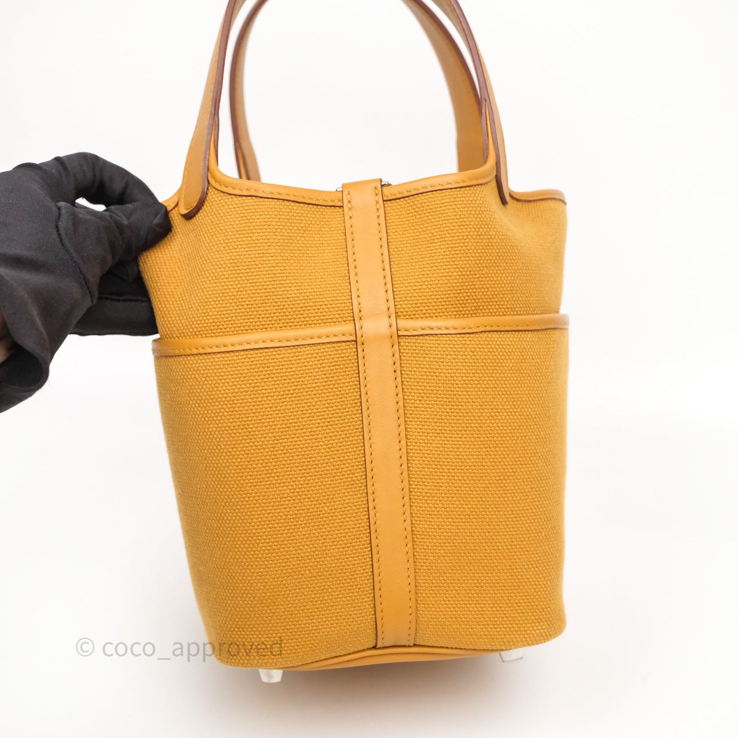 Hermes Picotin Lock 18 Cargo Pockets Sesame 2S Palladium Hardware