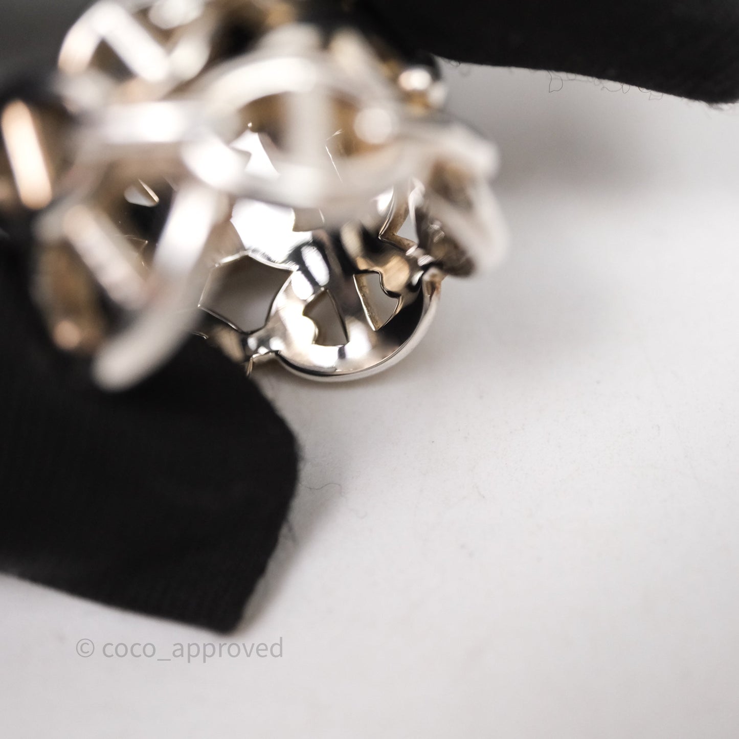 Hermès Chaine d'ancre Enchainee Ring Size 54
