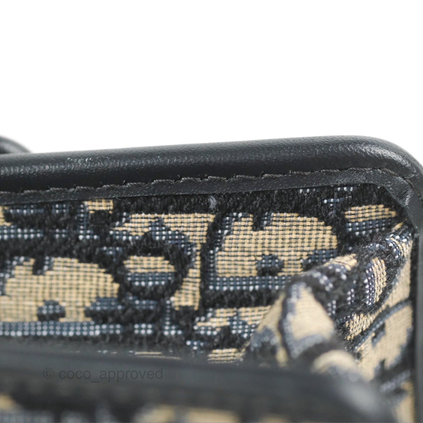 Dior 30 Montaigne Bag Blue Dior Oblique Jacquard