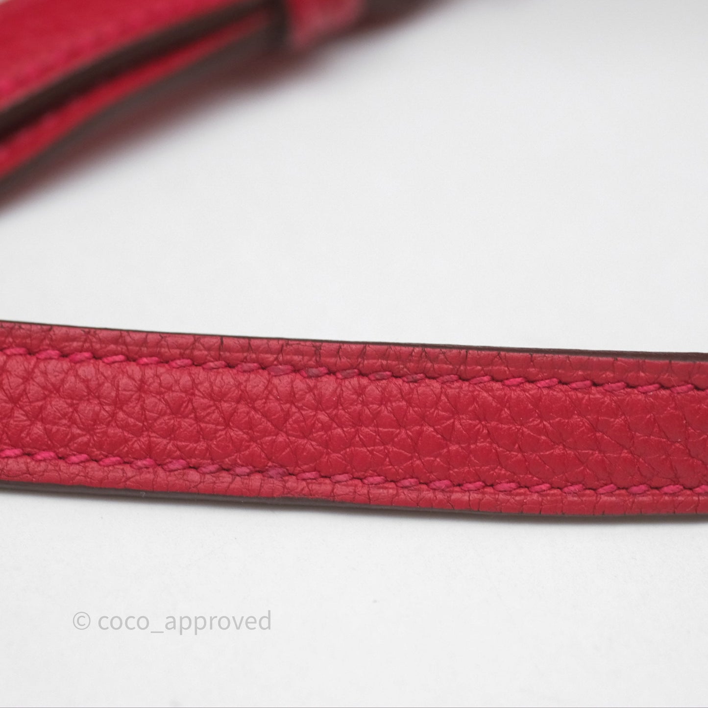 Hermès Kelly Ado Backpack Red Rouge Clemence Palladium Hardware