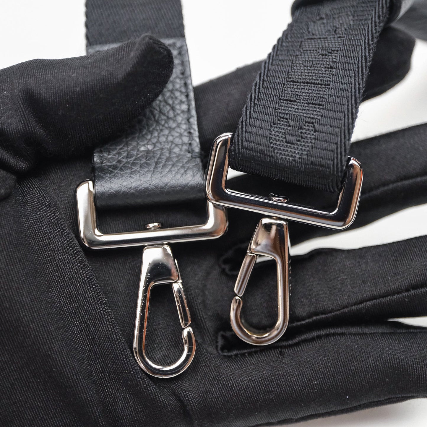 Christian Dior Men's Crossbody Bag Black Oblique Canvas