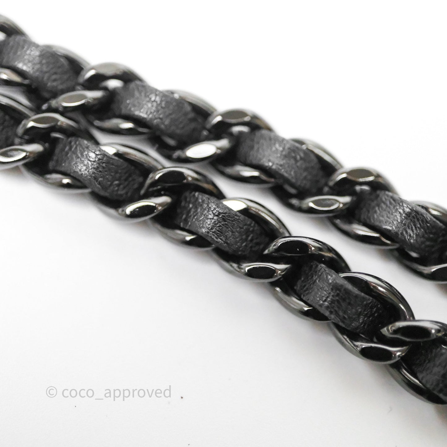 Chanel Quilted Trendy CC WOC Wallet On Chain So Black Lambskin