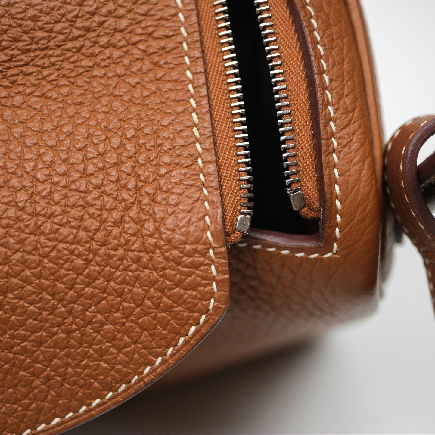 Hermès Mini Lindy 20 Gold Clemence Palladium Hardware