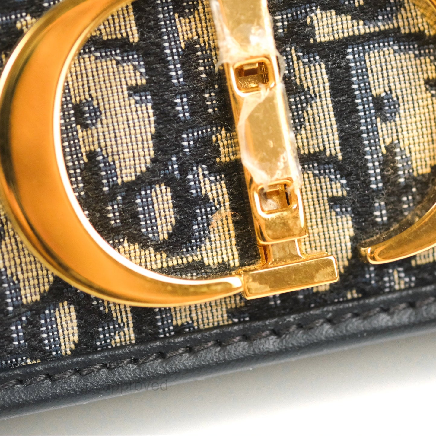 Dior 30 Montaigne Bag Blue Dior Oblique Jacquard